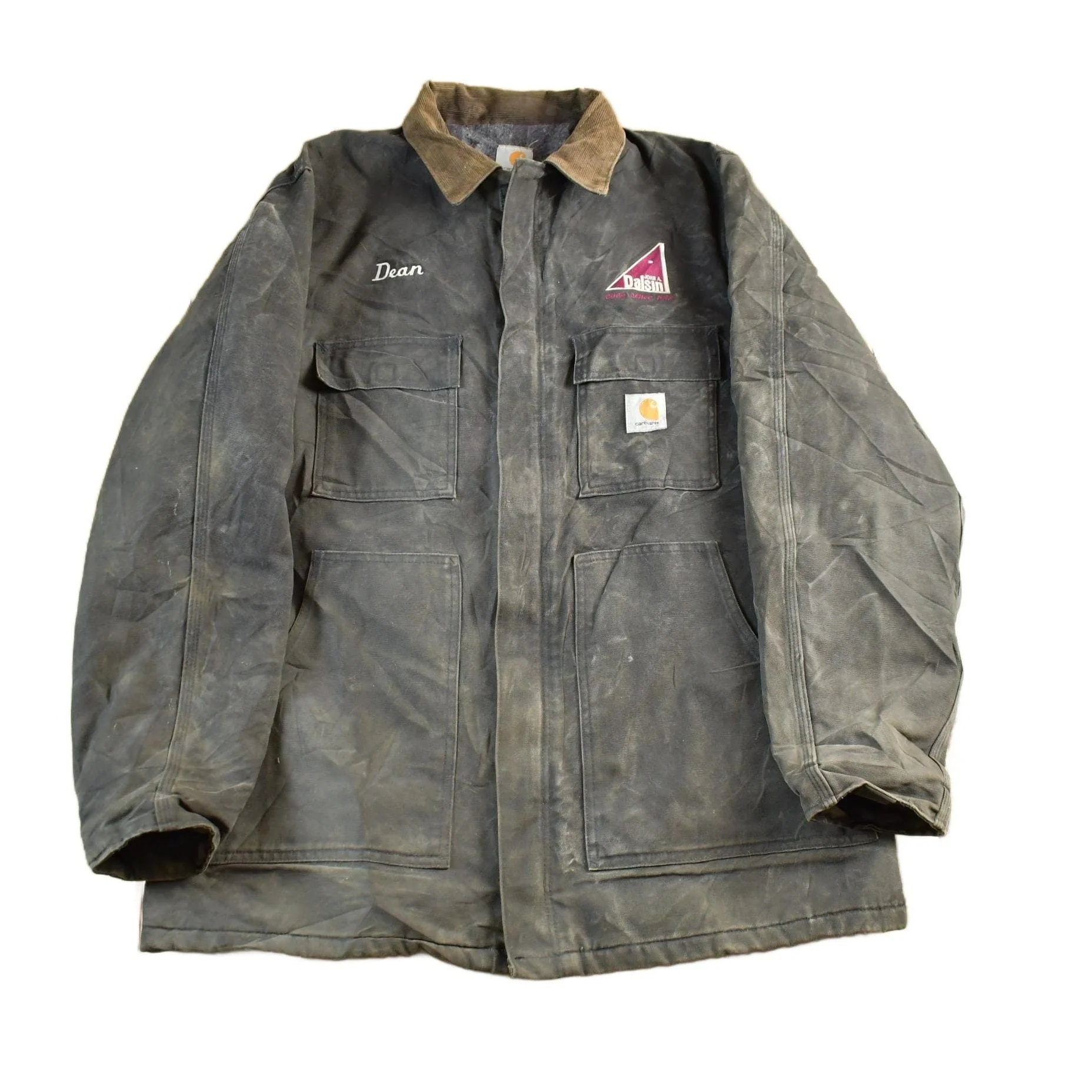 Vintage 1990s Carhartt Blanket Lined Jacket Mens XL Tall