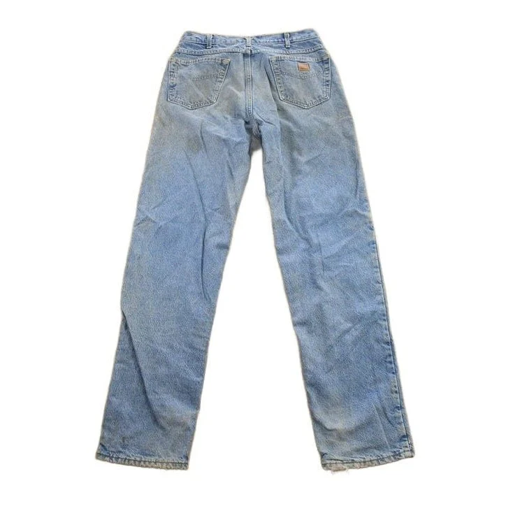 Vintage 1990s Carhartt Blanket Lined Work Pants Men's 34 x 36