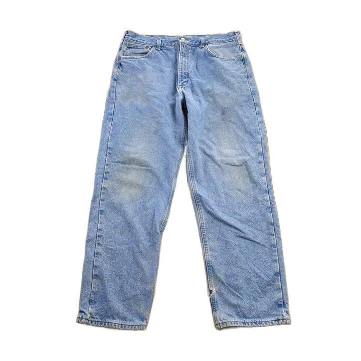 Vintage 1990s Carhartt Blanket Lined Work Pants Men's 36 x 32 - Image 2