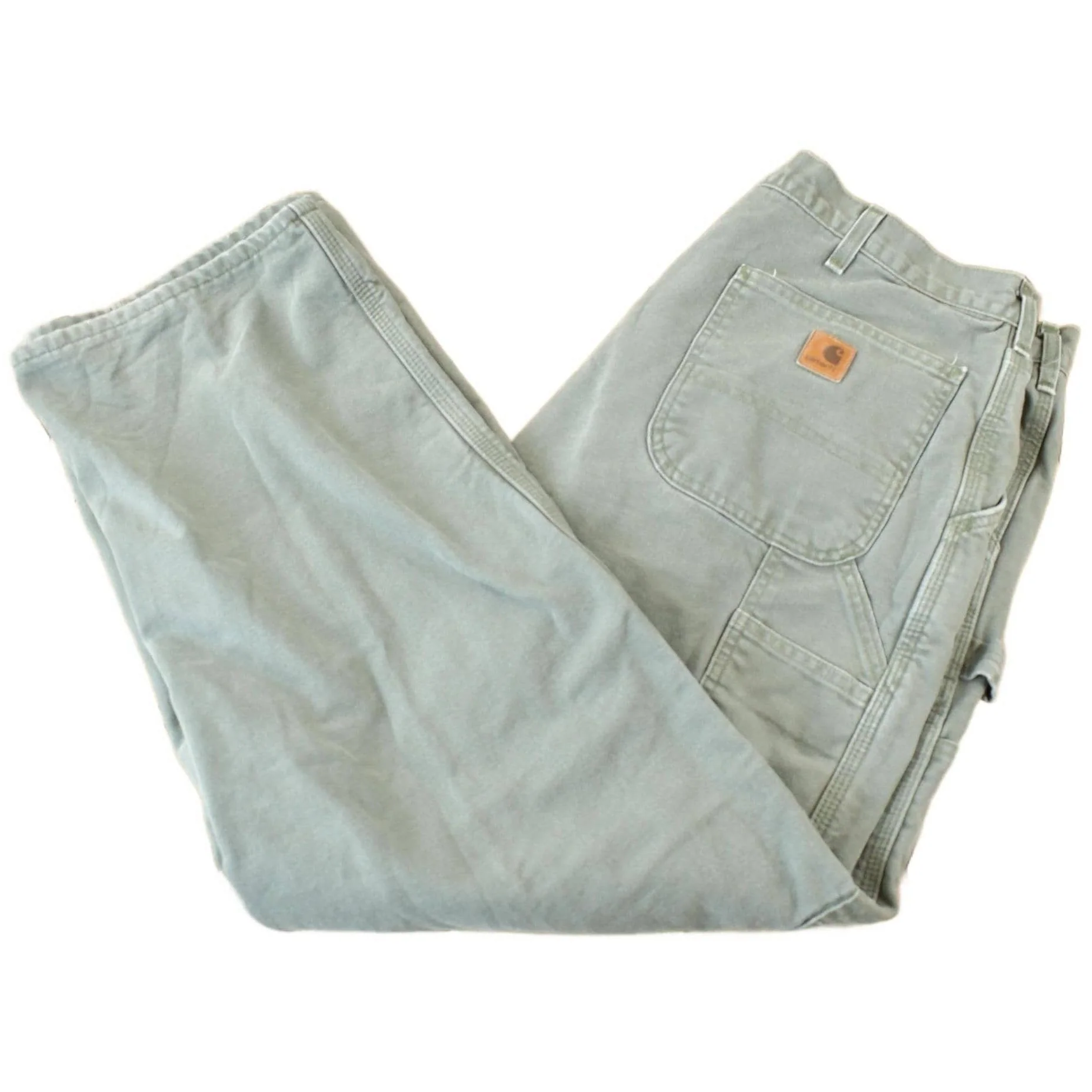 Vintage 1990s Carhartt Blanket Lined Work Pants Men's 40 x 30