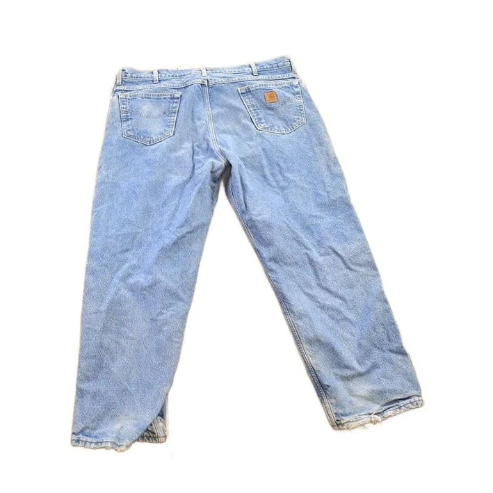 Vintage 1990s Carhartt Blanket Lined Work Pants Men's 42 x 30