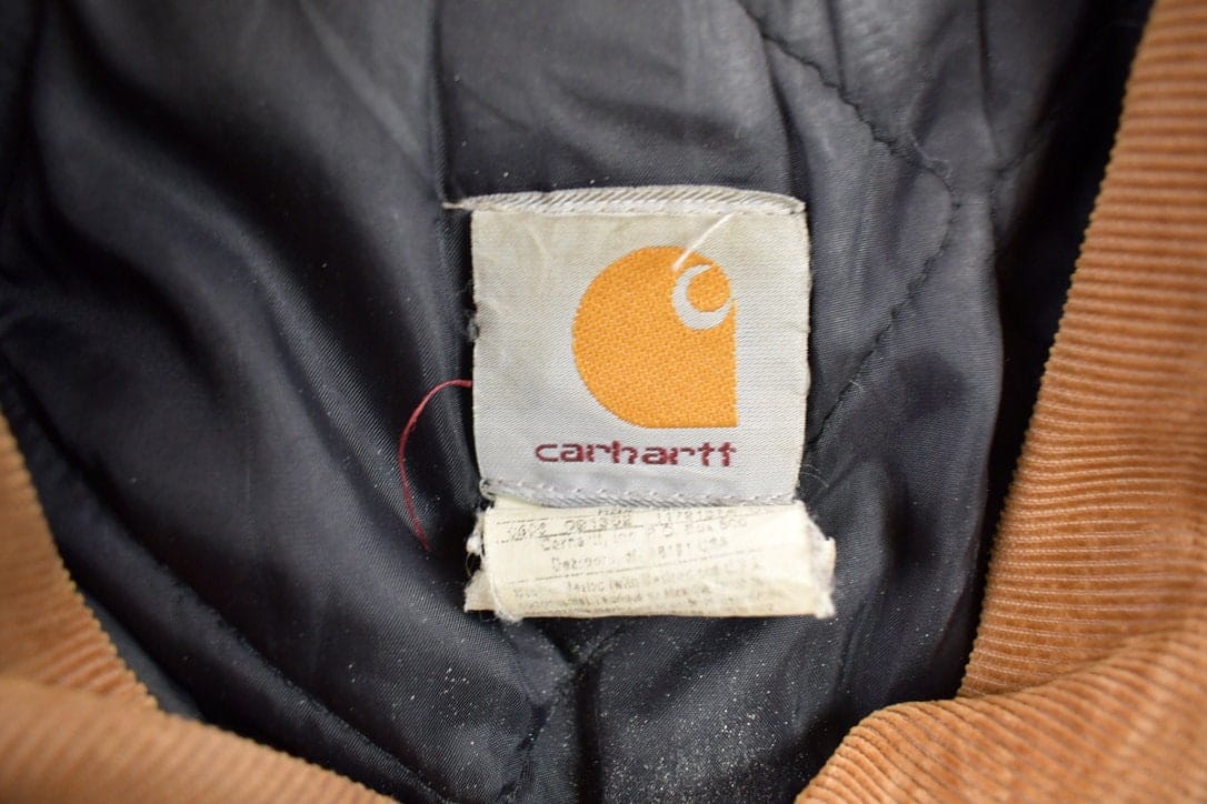 Vintage 1990s Carhartt Canvas Work Jacket Men's XL - Image 7