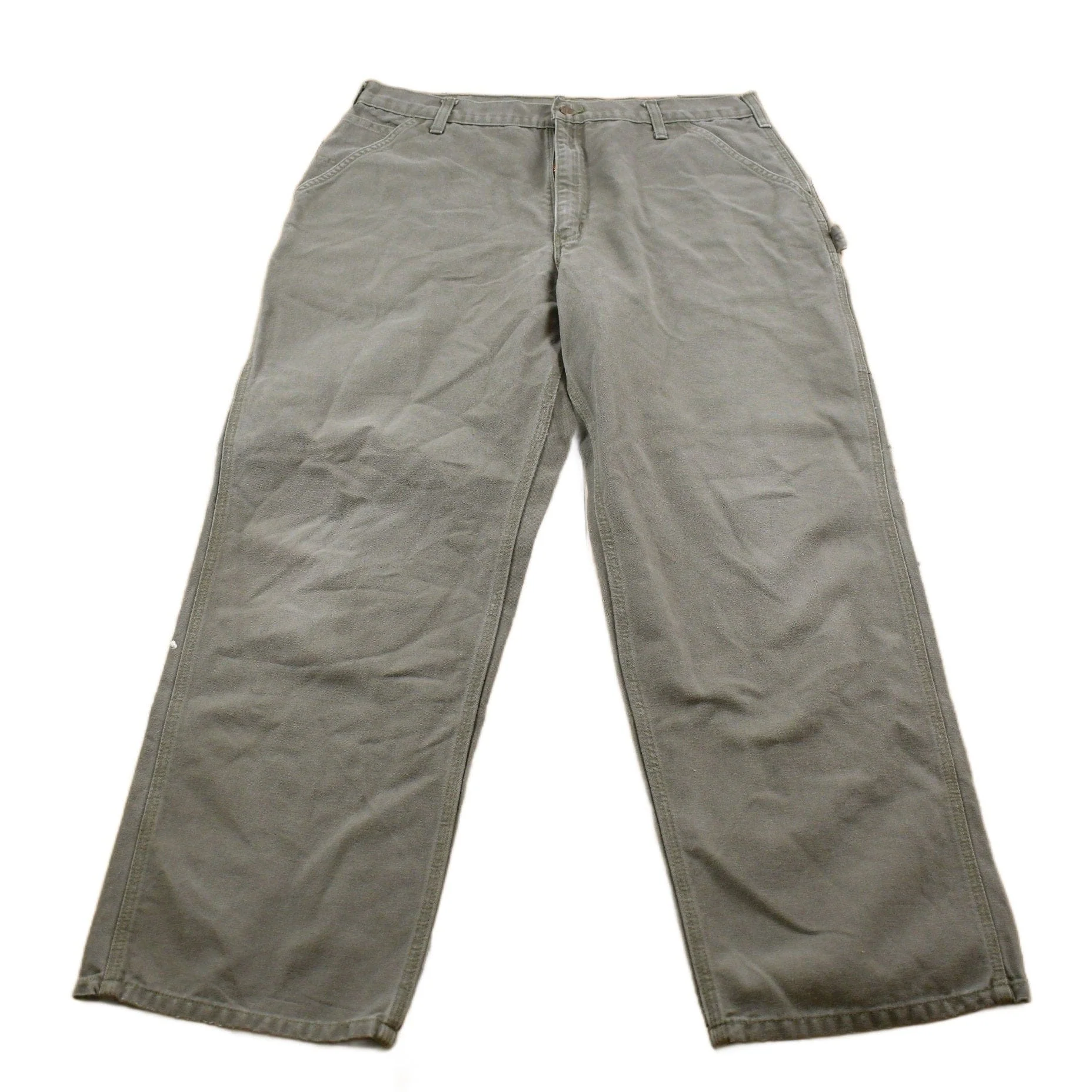 Vintage 1990s Carhartt Carpenter Work Pants Men's 38 x 31 - Image 2