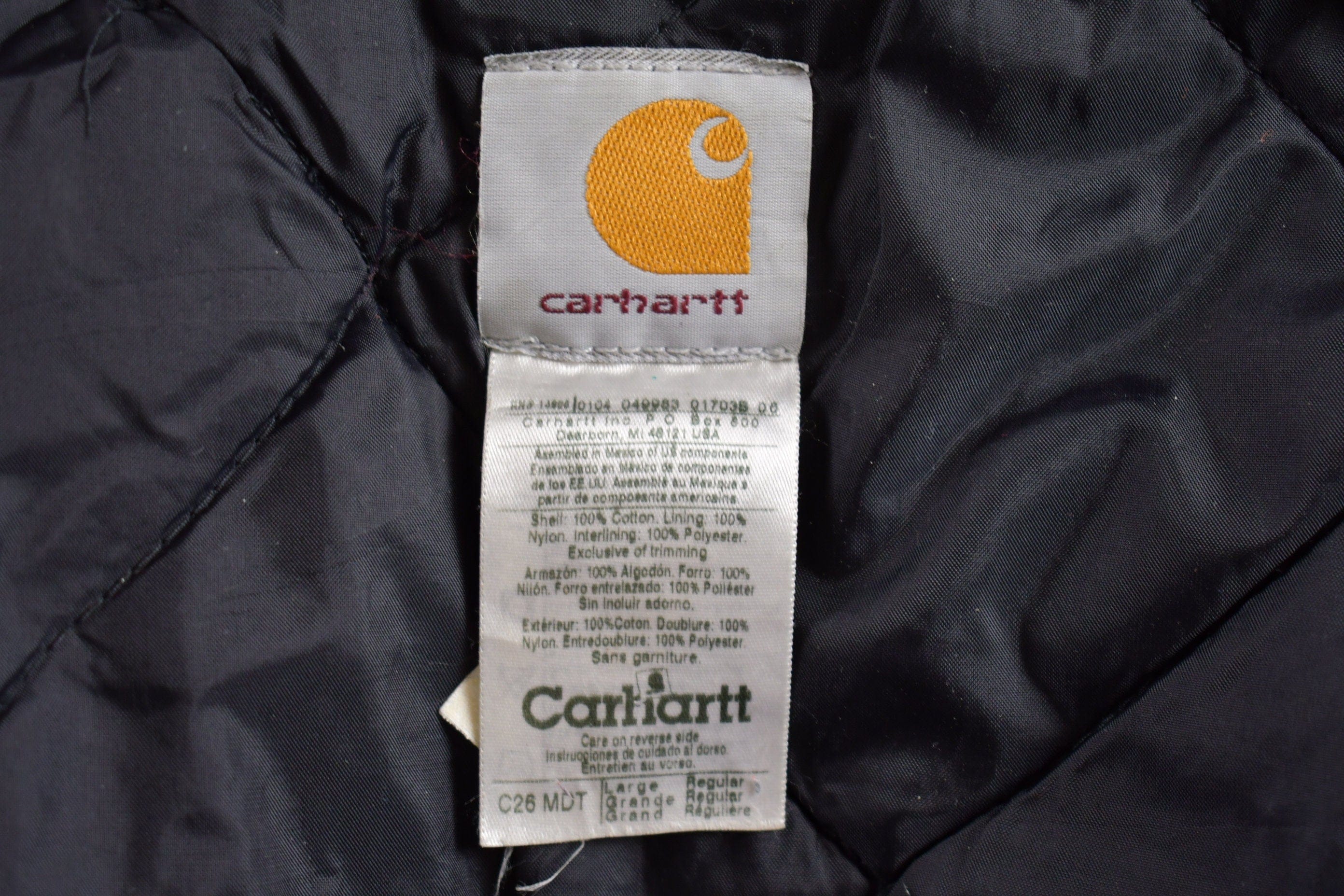 Vintage 1990s Carhartt Chore Coat Men's Large - Image 5