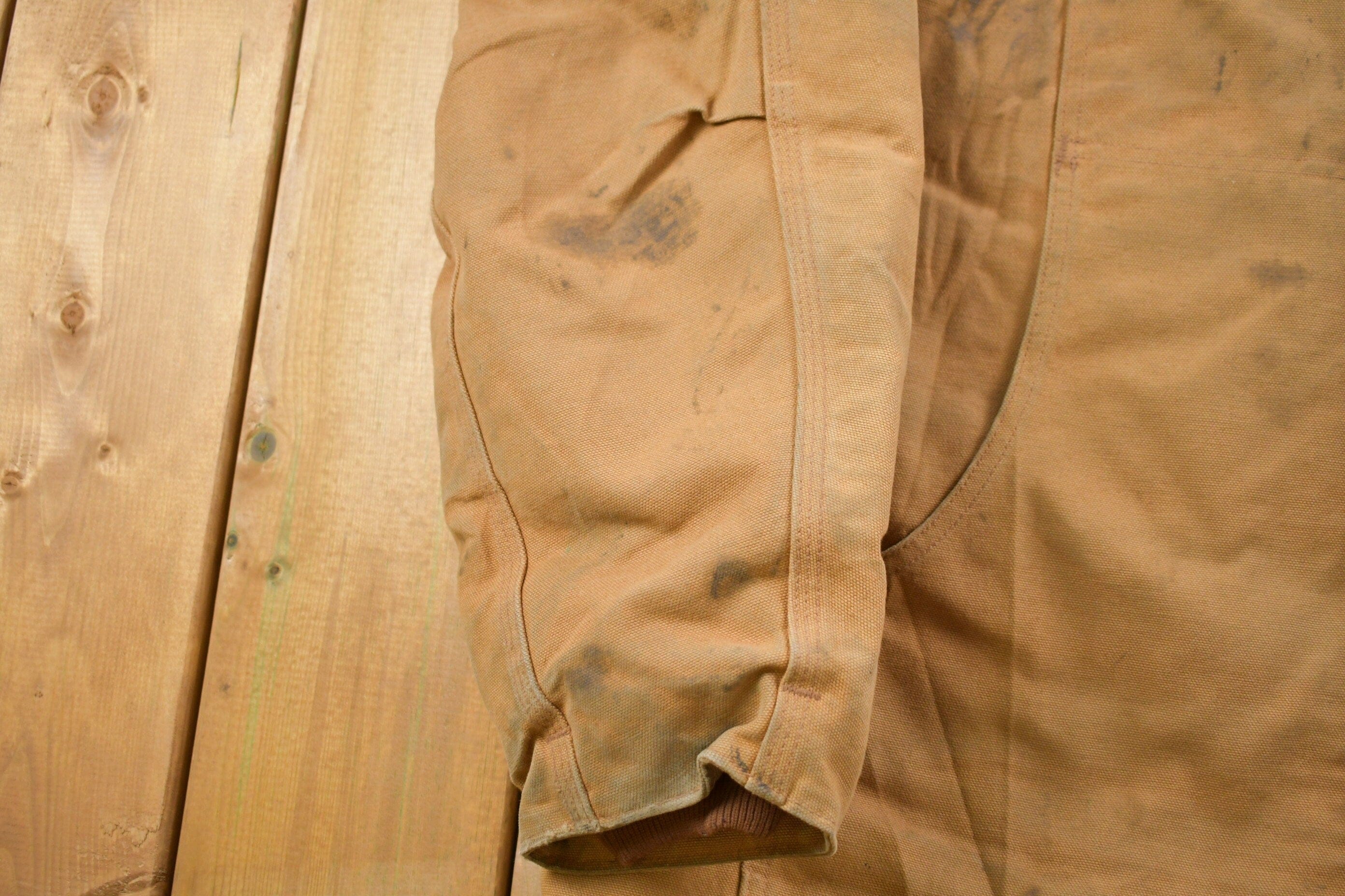 Vintage 1990s Carhartt Chore Jacket Men's 2XL - Image 4