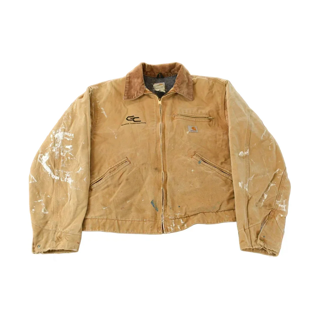 Vintage 1990s Carhartt Detroit Jacket Blanket Lined Men's Large