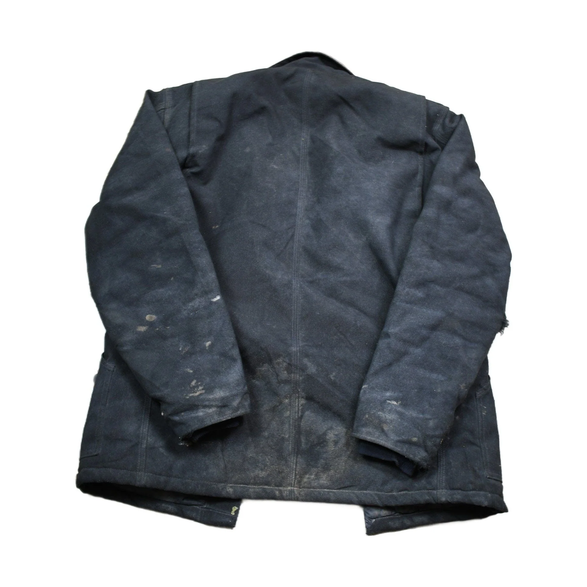 Vintage 1990s Carhartt Full Zip Workwear Chore Coat Men's Large - Image 2