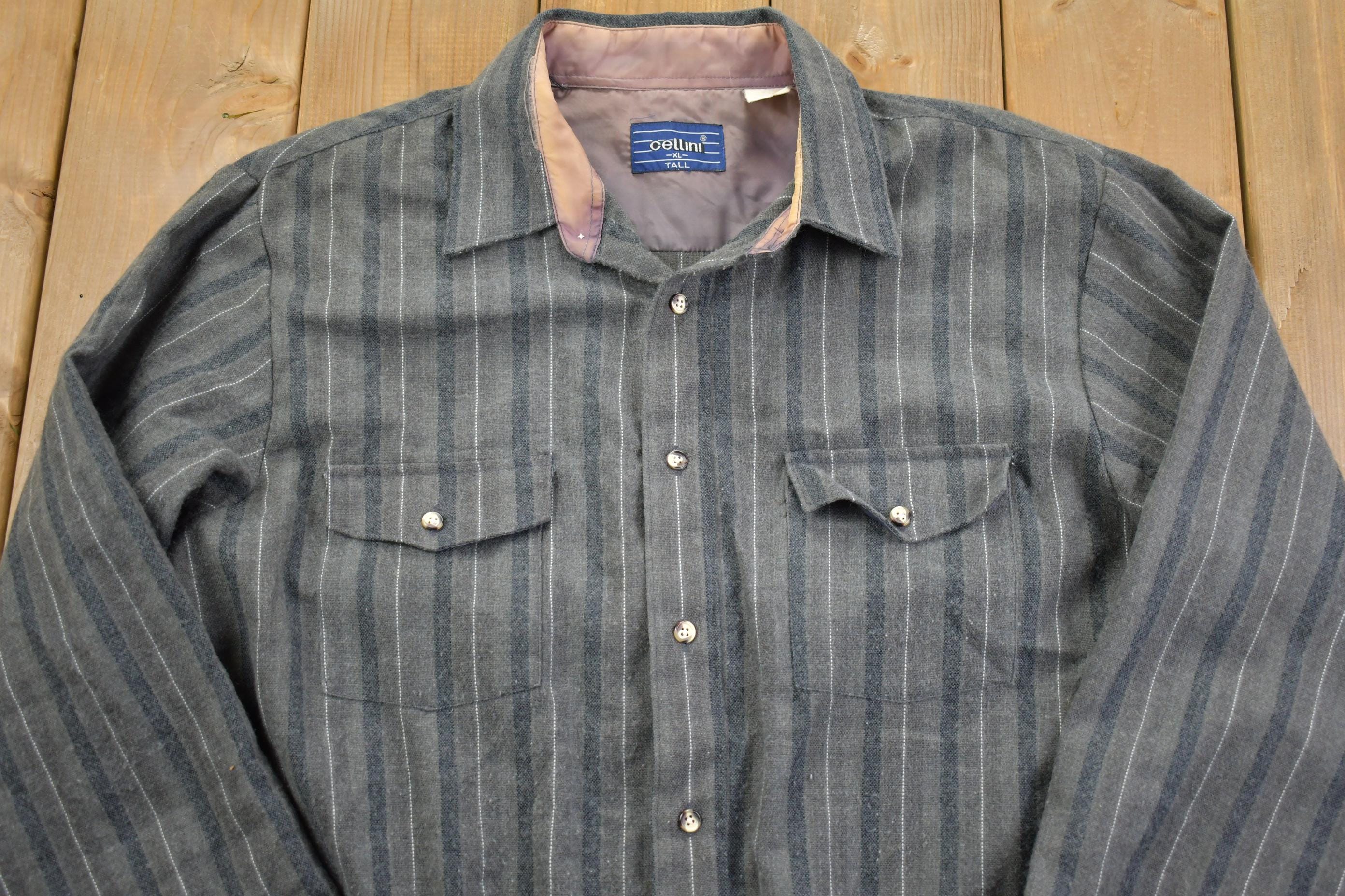 Vintage 1990s Celleni Western Style Button Up Rodeo Shirt Men's XL - Image 3