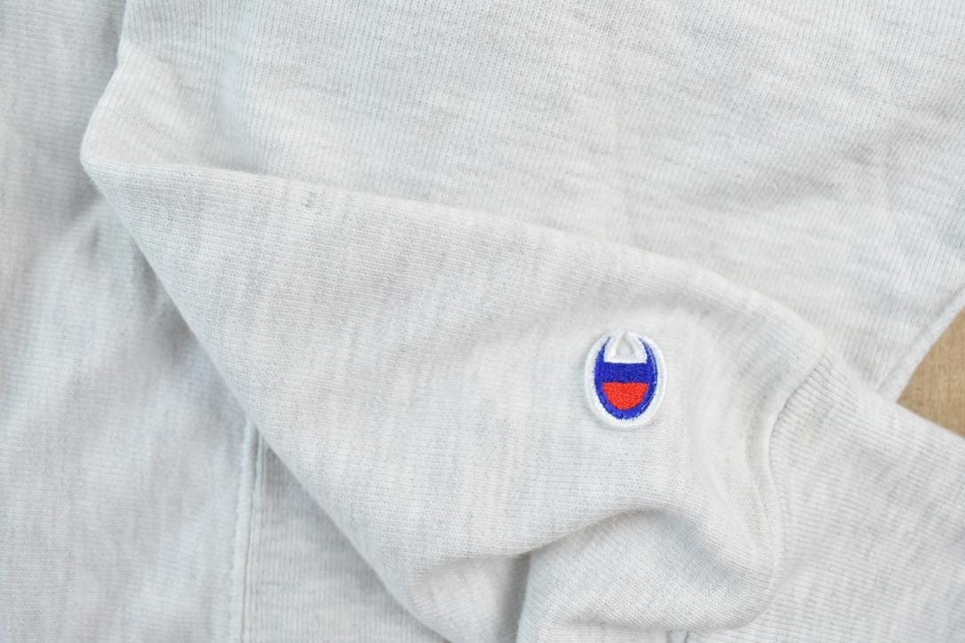 Vintage 1990s Champion Reverse Weave Bridgewater State University Hoodie Sweatshirt Men's Large - Image 3