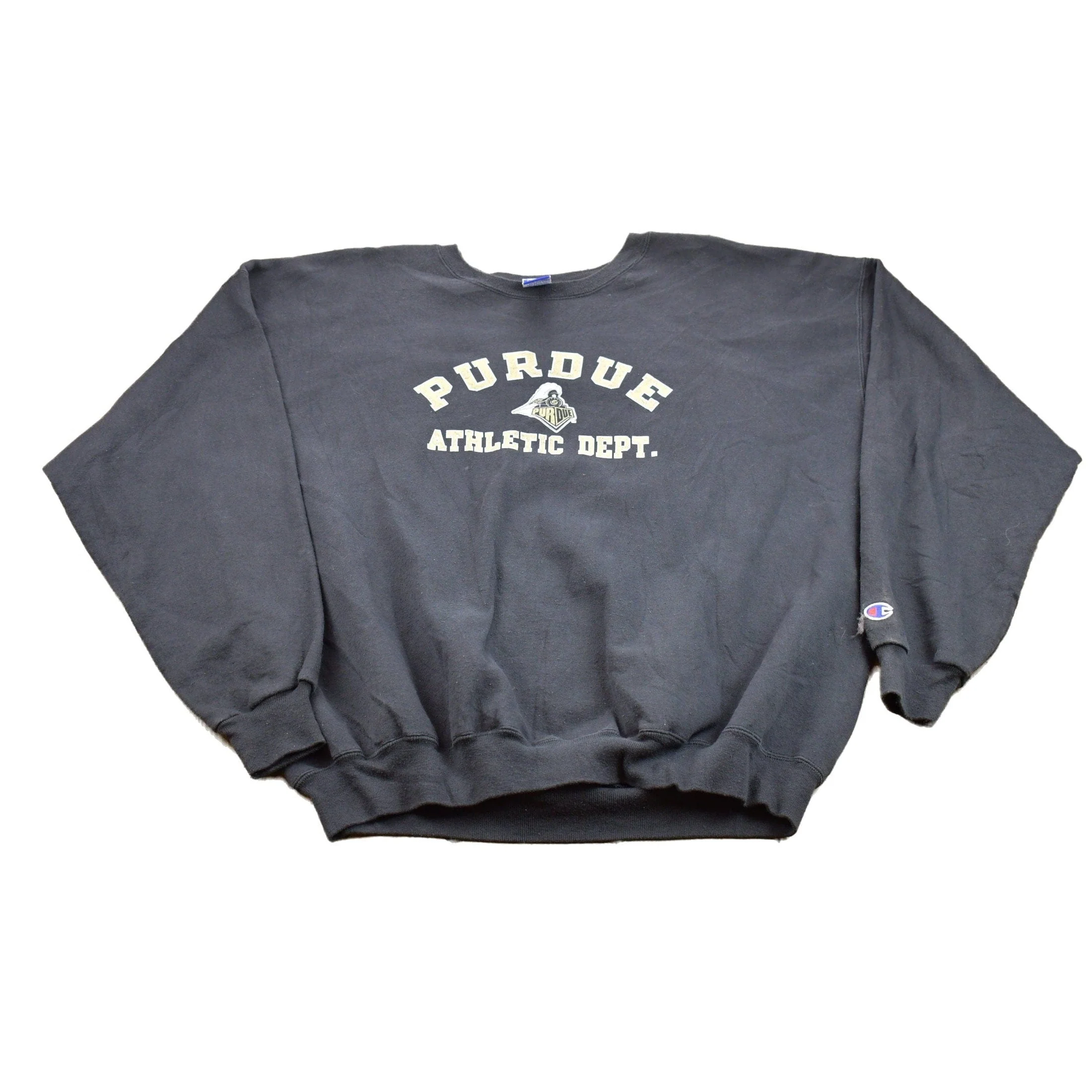 Vintage 1990s Champion University of Purdue Collegiate Crewneck Men's 2XL