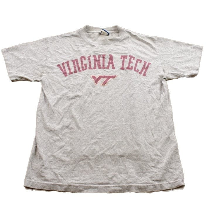 Vintage 1990s Champs Virginia Tech University Collegiate T-Shirt Men's Medium