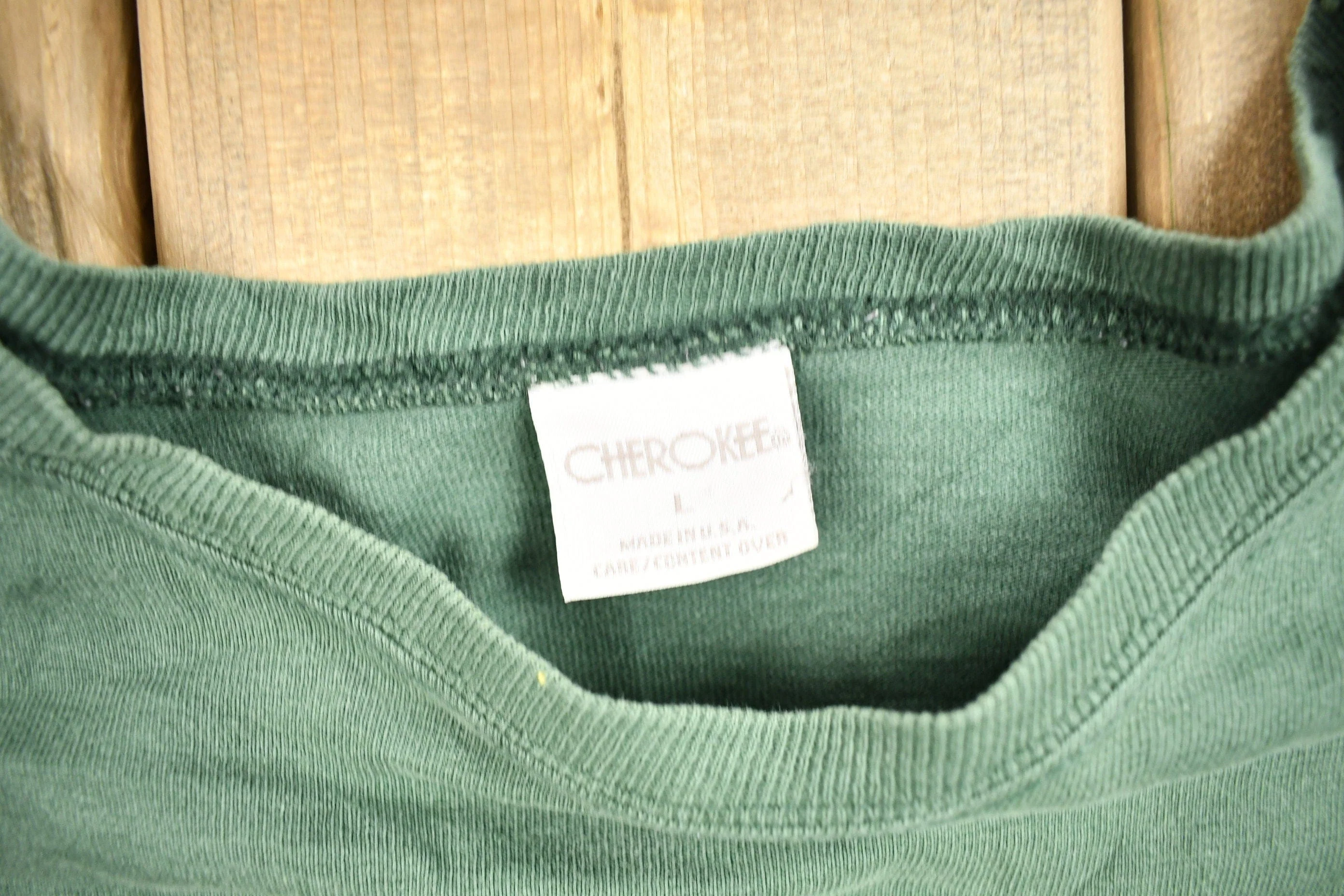 Vintage 1990s Cherokee Clothing Long Sleeve T-Shirt Men's Large - Image 4