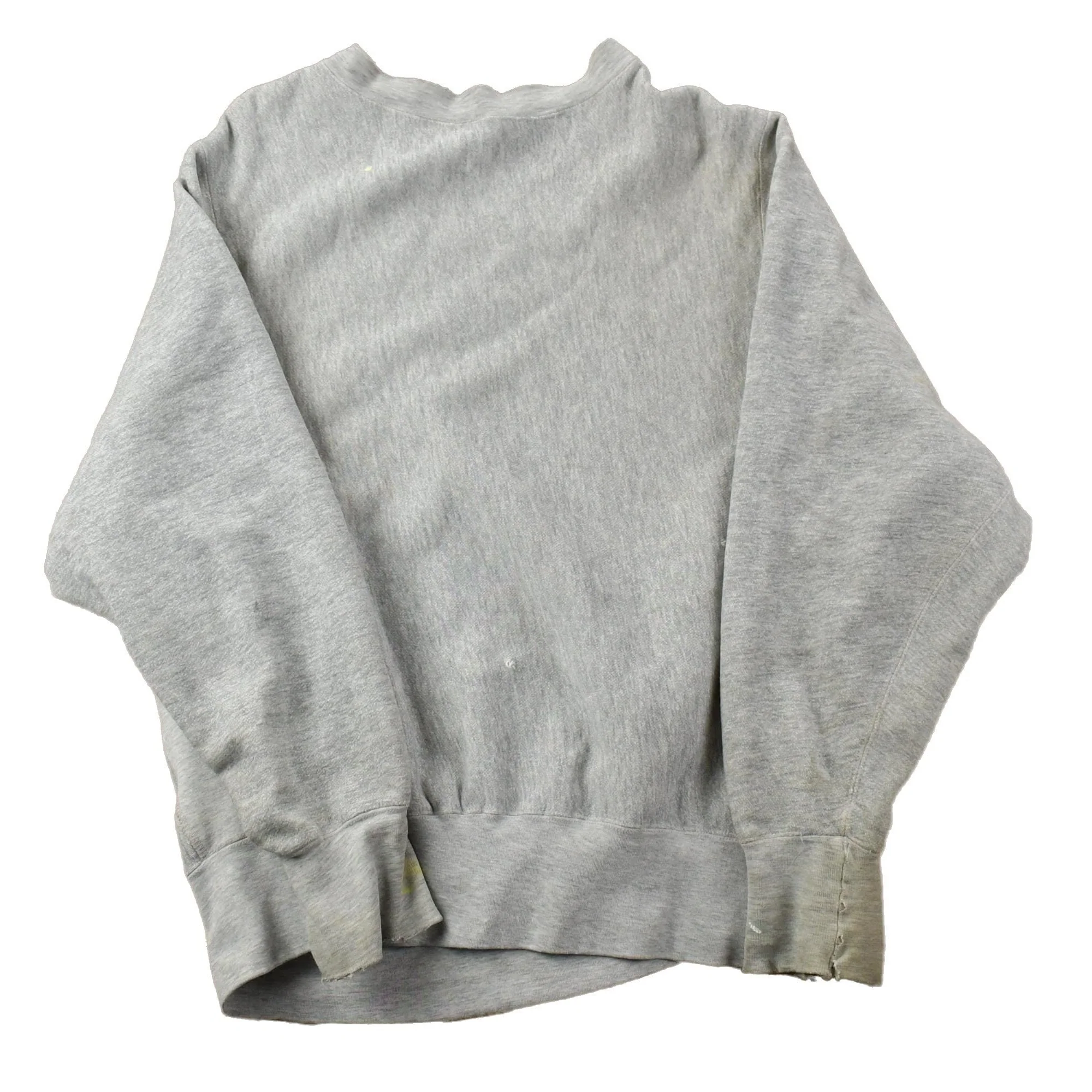 Vintage 1990s Chicago Bears Distressed Logo 7 Reverse Grain University Collegiate Crewneck Men's Large - Image 2