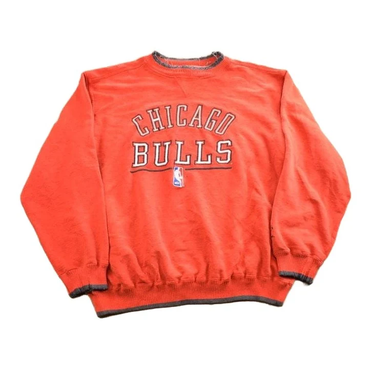 Vintage 1990s Chicago Bulls NBA Basketball Crewneck Sweatshirt Men's XL