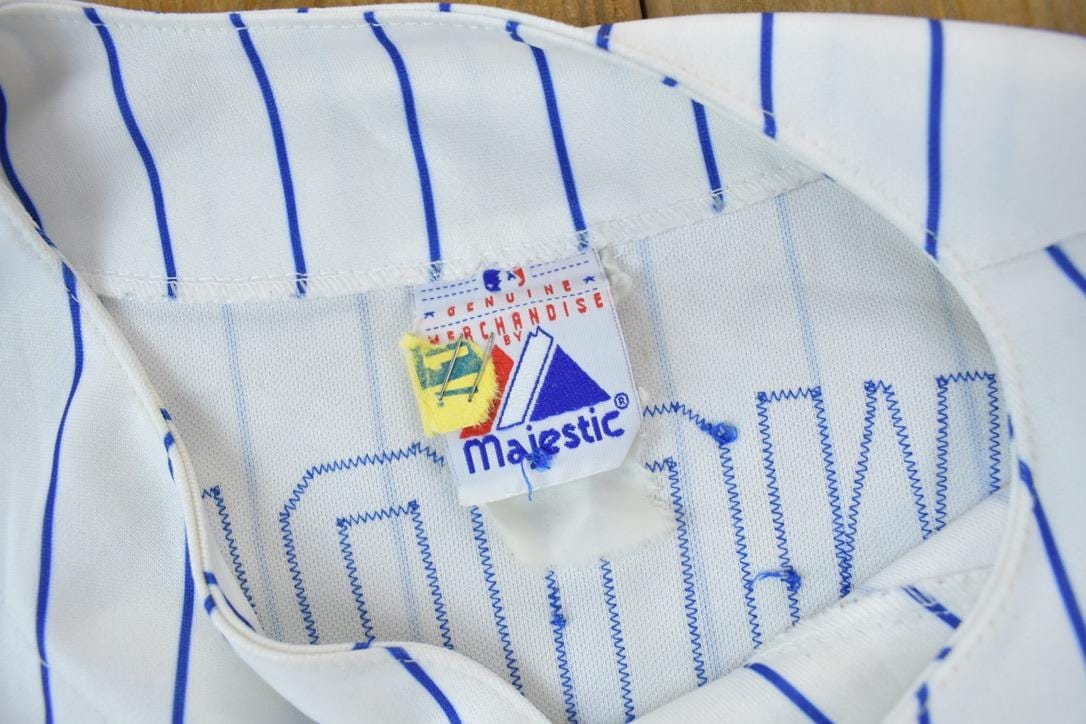 Vintage 1990s Chicago Cubs Wood MLB Majestic Baseball Jersey Men's XL - Image 5