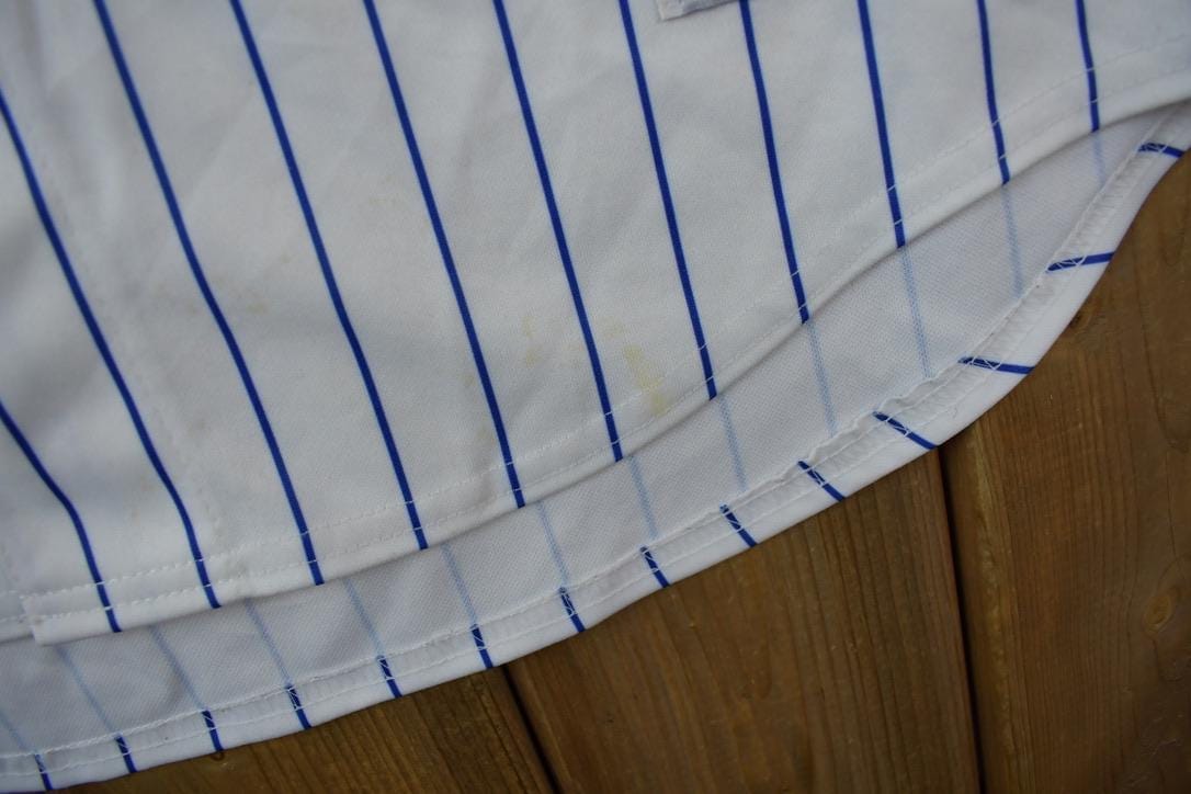 Vintage 1990s Chicago Cubs Wood MLB Majestic Baseball Jersey Men's XL - Image 7