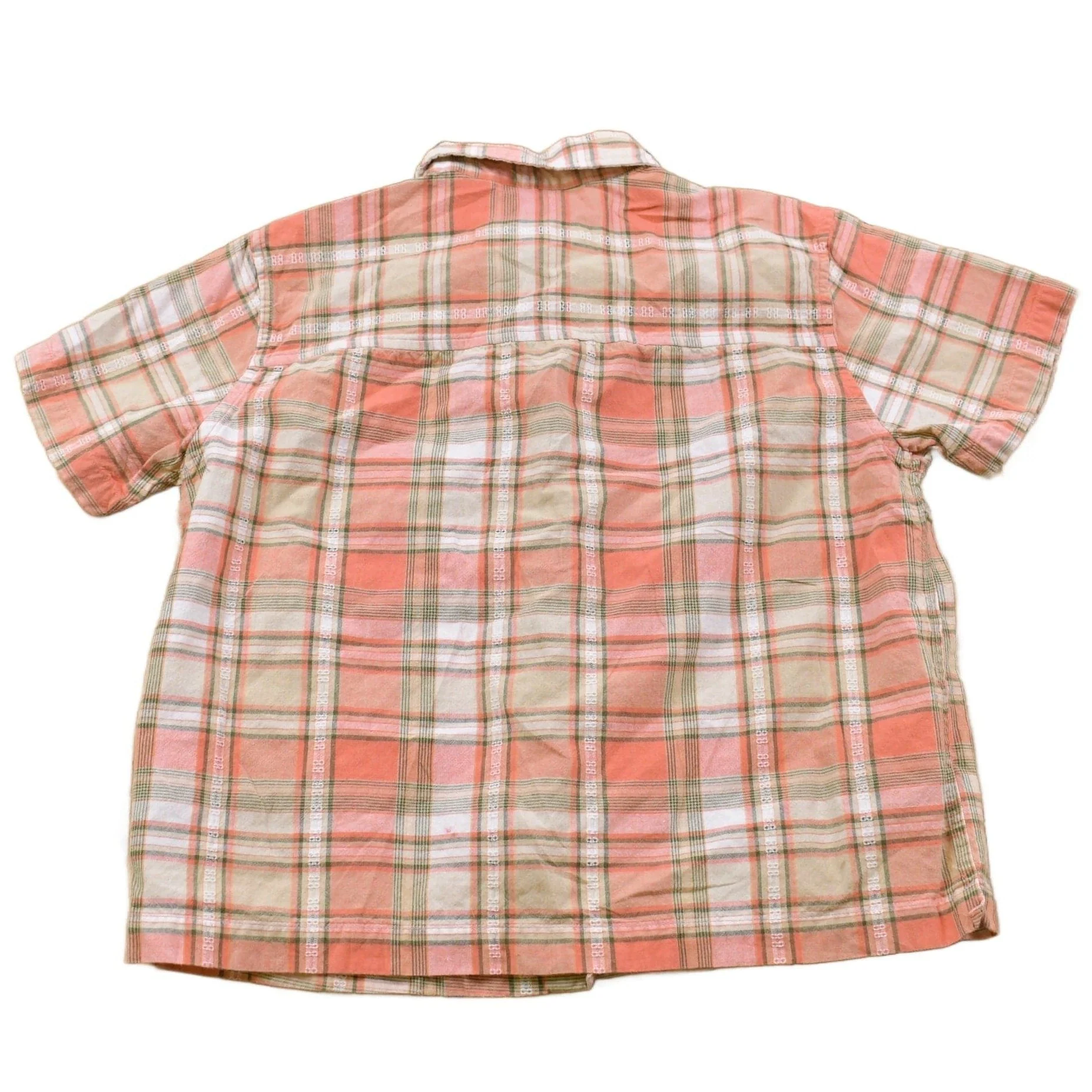 Vintage 1990s Children's Keren Hart Plaid Button Up Shirt Women's S - Image 2