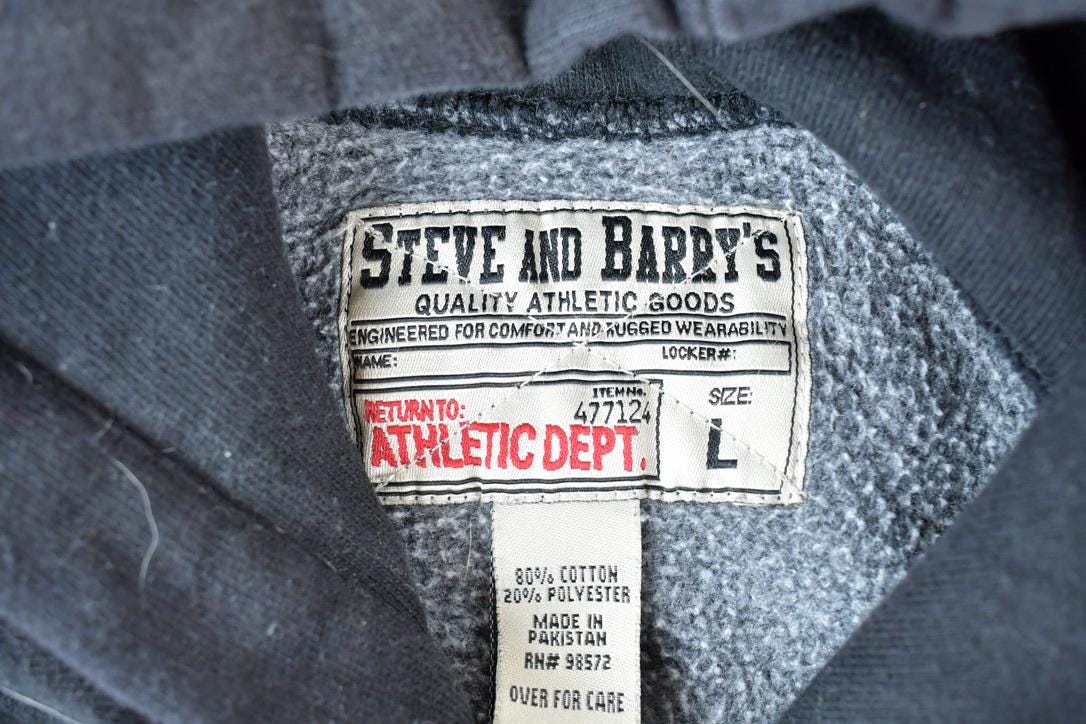 Vintage 1990s Cincinnati University Collegiate Steve And Barry's Reverse Grain Hoodie Men's Large - Image 3