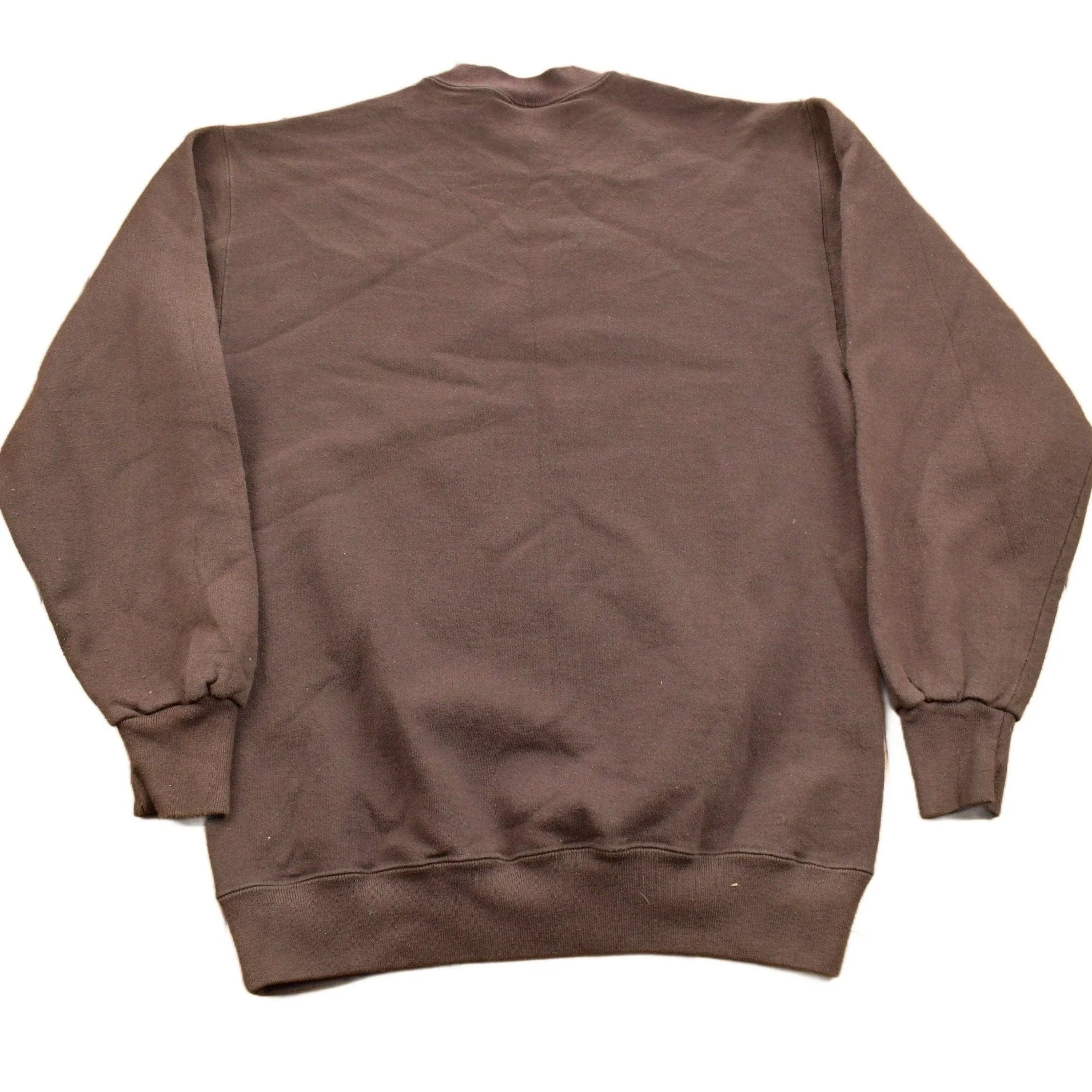 Vintage 1990S Cleveland Browns NFL Nutmeg Locker Room Crewneck Sweatshirt - Image 2