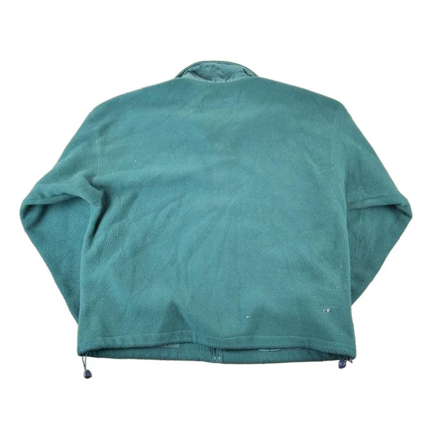 Vintage 1990s Columbia Sportswear Full Zip Collared Fleece Sweater Mens XL - Image 2