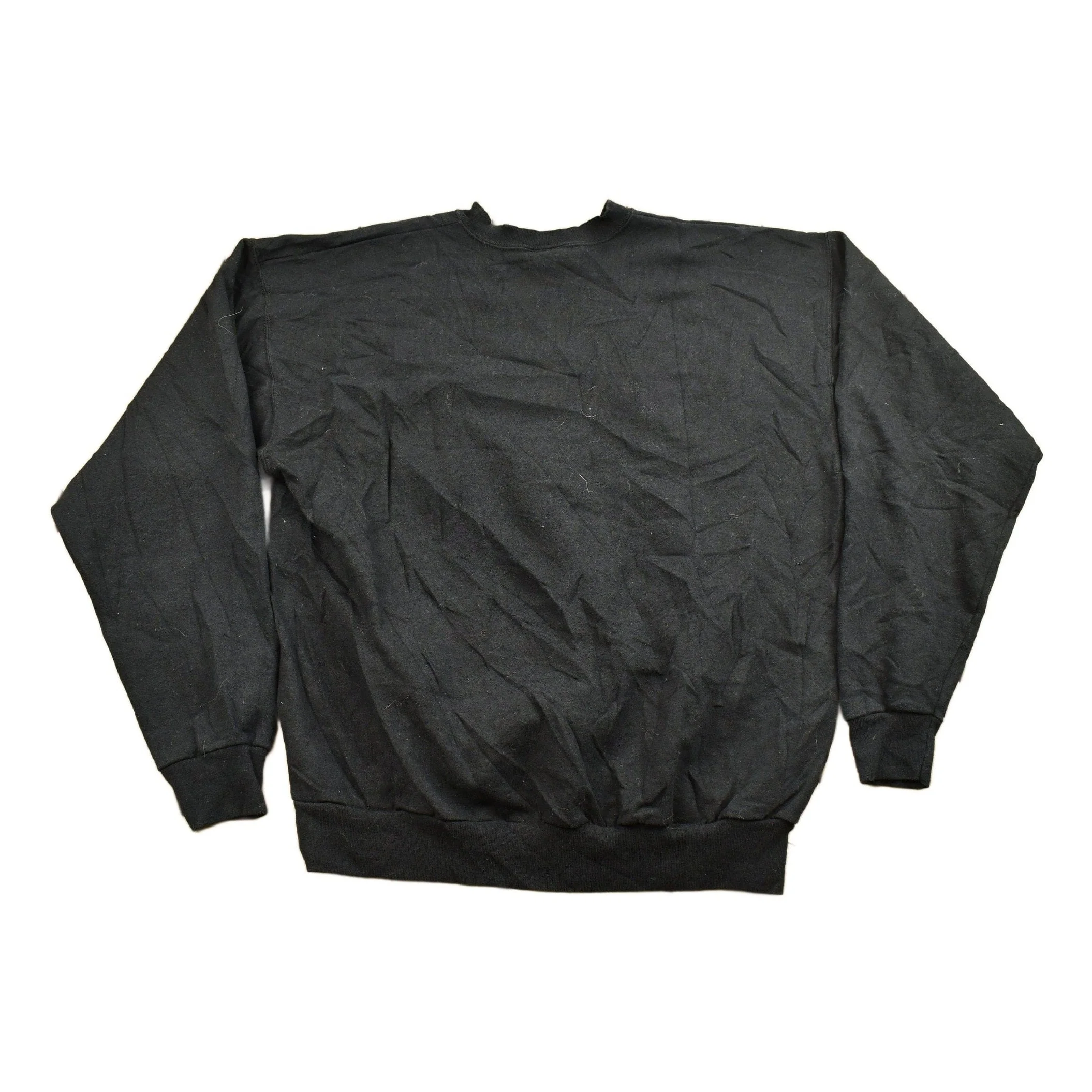 Vintage 1990s Cute Patchwork Crewneck Sweater Men's Large - Image 2
