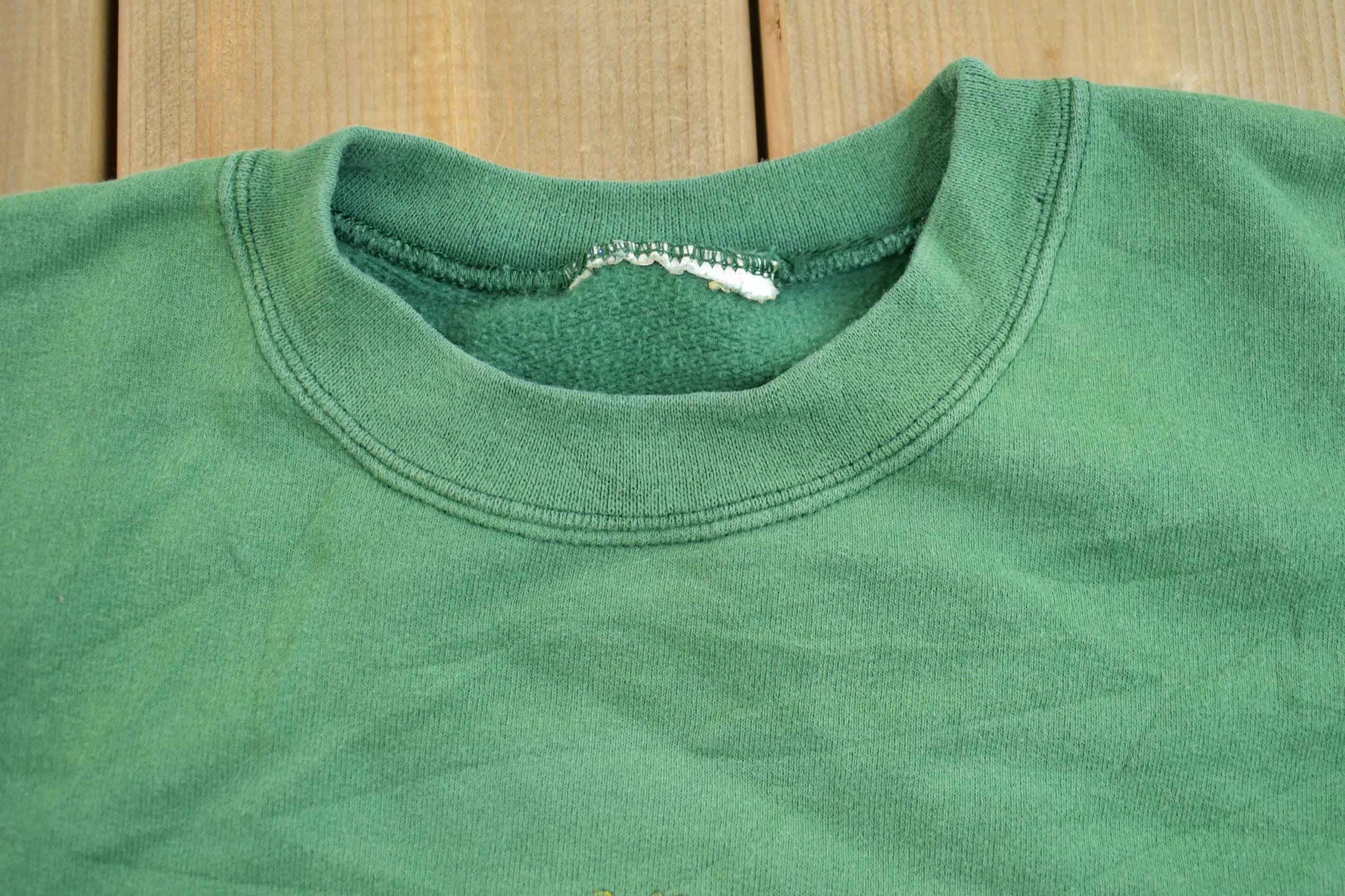 Vintage 1990s Daisy Graphic Crewneck Sweater Men's Large - Image 3