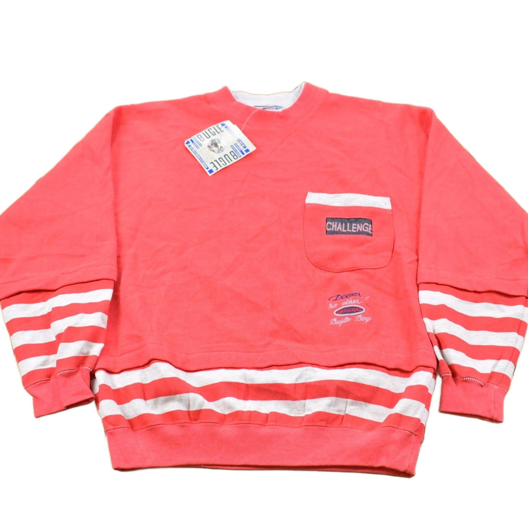 Vintage 1990s Deadstock Bugle Boy Sweatshirt Men's Large