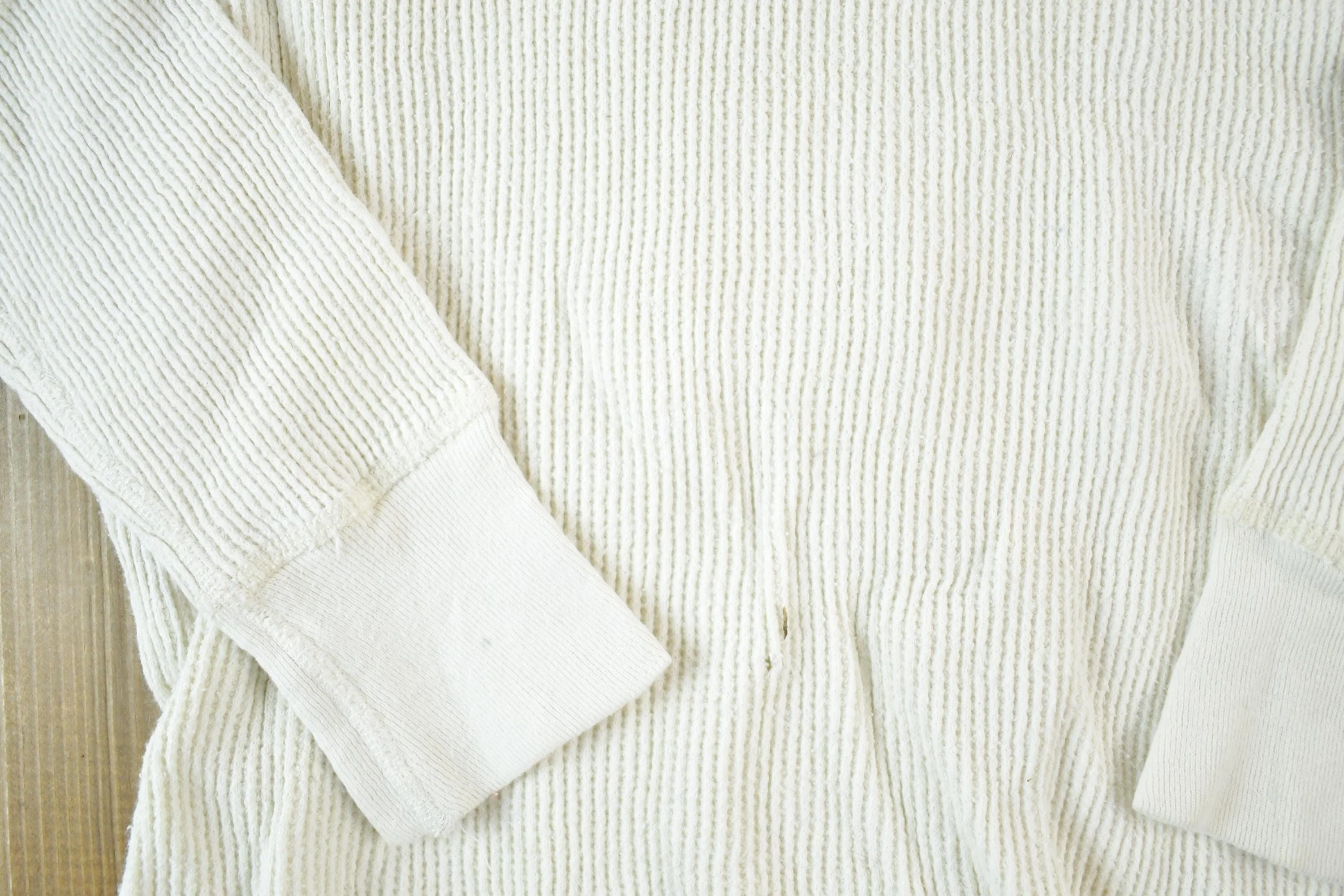 Vintage 1990s Deep North Thermal Knit Crewneck Undershirt Mens M - Image 3