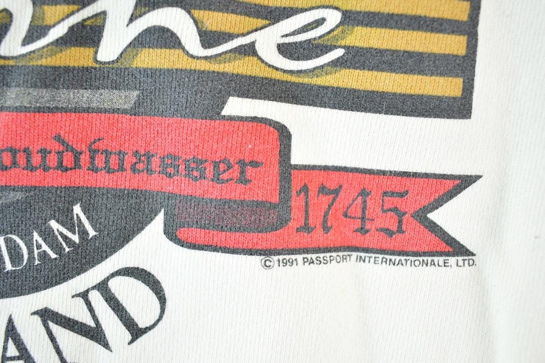 Vintage 1990s Devries Taverne Amsterdam Crewneck Sweatshirt Mens L - Image 4