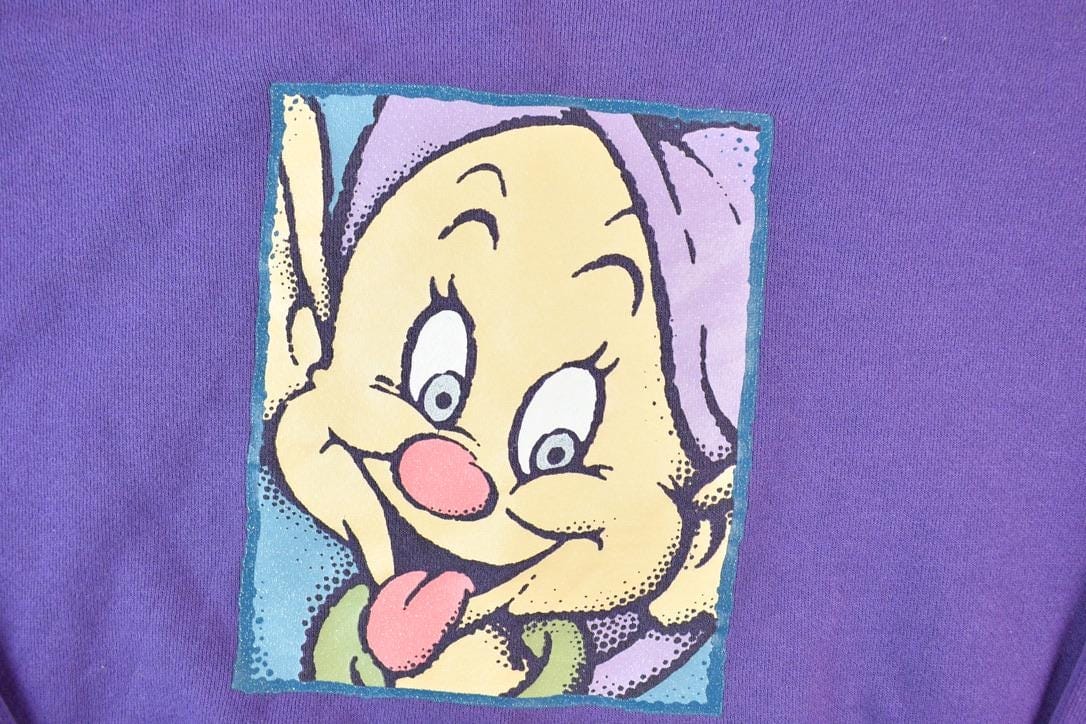 Vintage 1990s Disney Dopey Snow White Crewneck Men's XL - Image 3