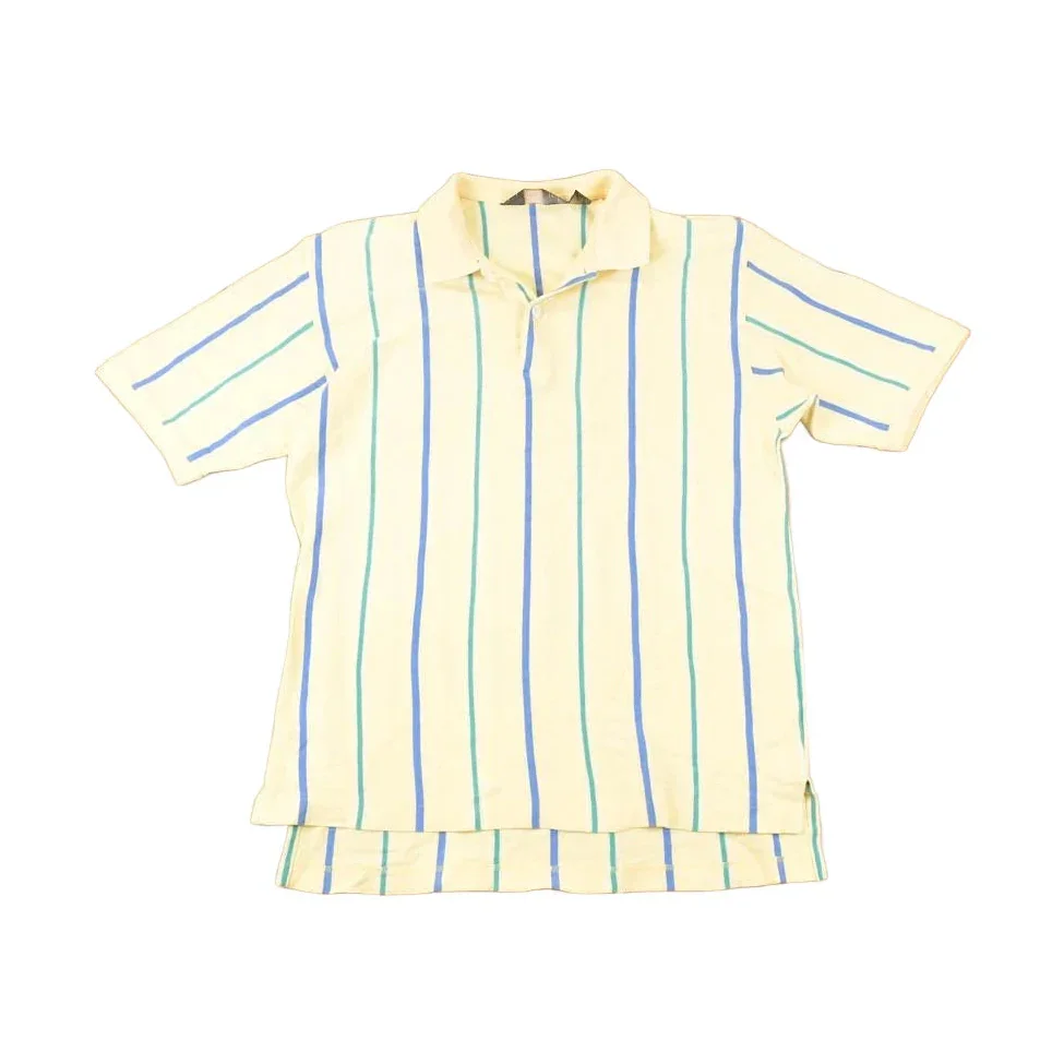 Vintage 1990s Eddie Bauer Striped Button Up Shirt Men's L