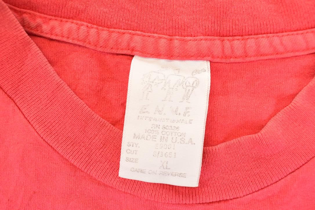 Vintage 1990s Enuf International Souvenir Travel T-Shirt Men's XL - Image 4