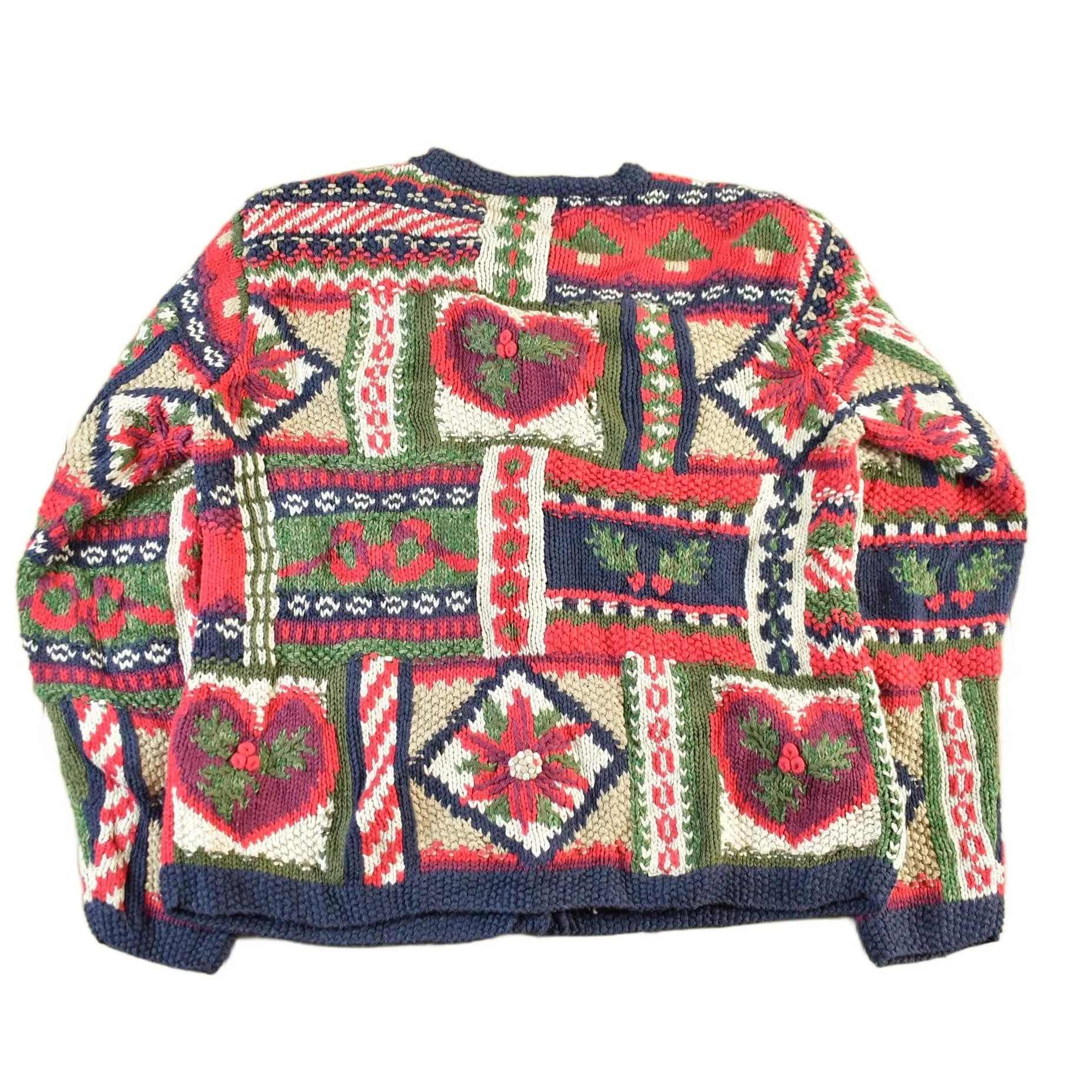 Vintage 1990s Epiacia Cute Knit Cardigan Sweater Women's M - Image 2