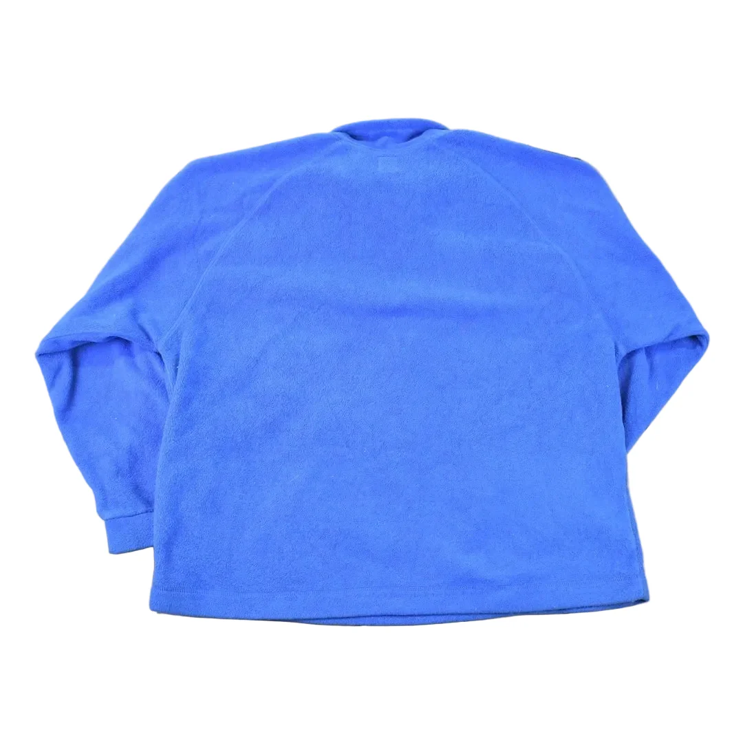 Vintage 1990s Gap Quarter Zip Fleece Outdoorsman Sweater Men's XL - Image 2