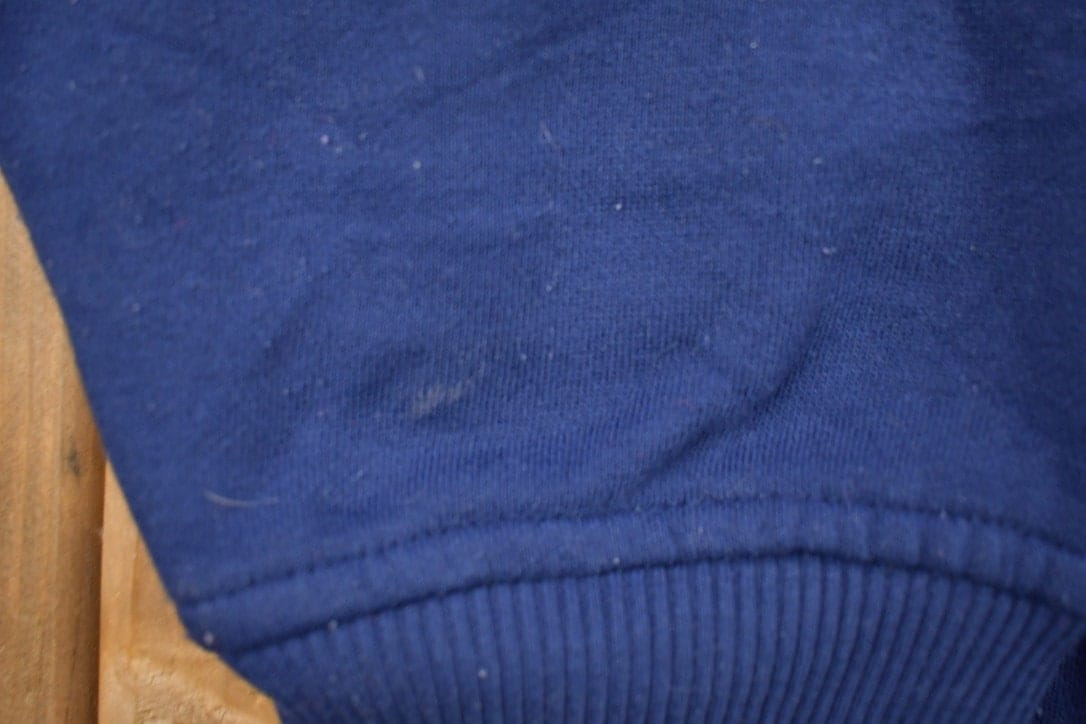 Vintage 1990s Gap World Class Blank Turtleneck Sweatshirt Men's MMen's Medium - Image 5