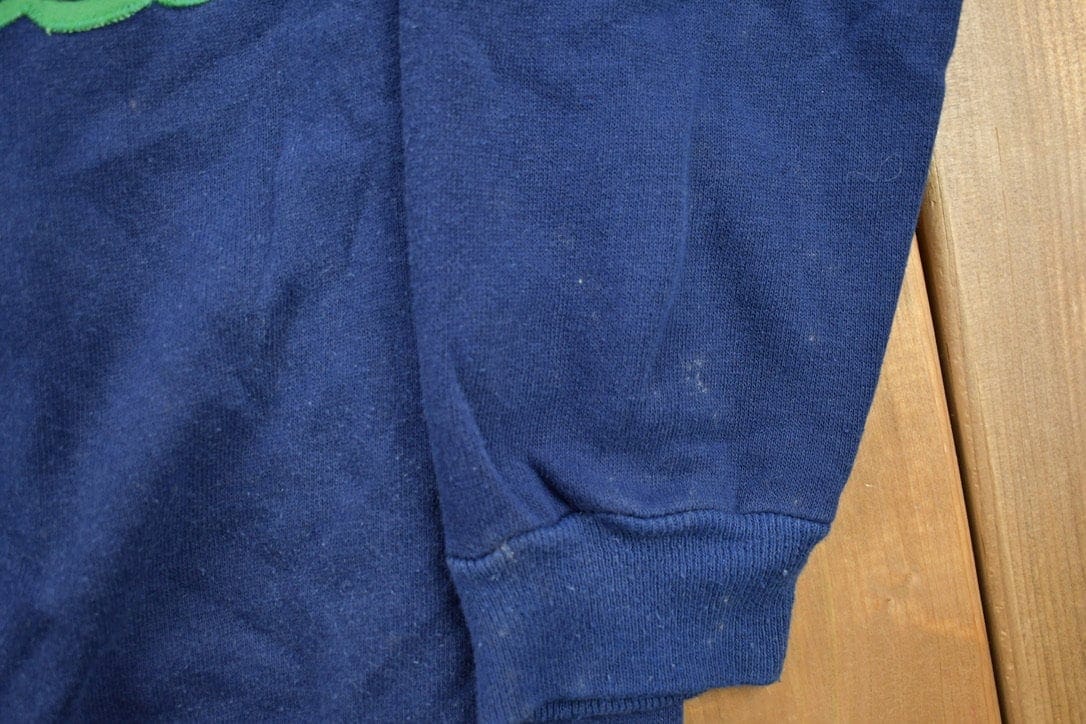 Vintage 1990s Graphic Crewneck Sweatshirt Men's Small - Image 6