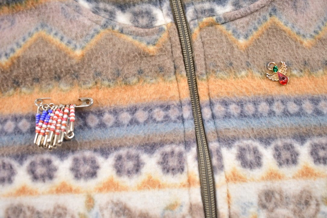 Vintage 1990s Haband Fleece Sweater Men's Medium - Image 5