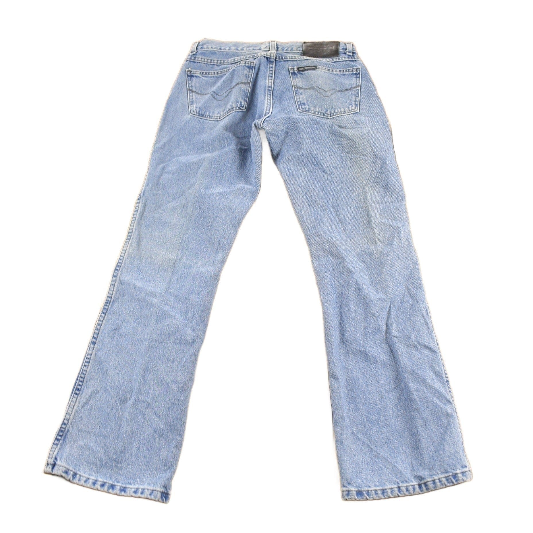 Vintage 1990s Harley Davidson Denim Jeans Women's 30 x 30 - Image 2