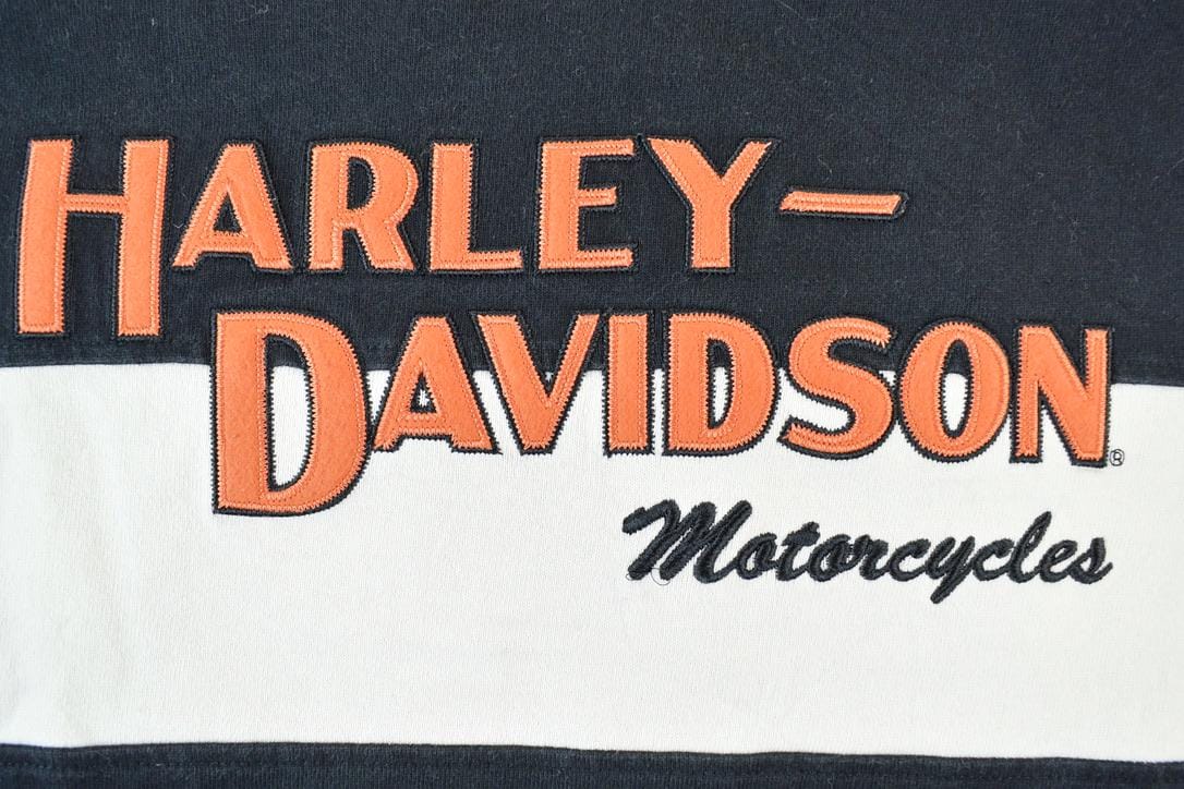 Vintage 1990s Harley Davidson Motorcycles Crewneck Sweatshirt Made In USA Men's XL - Image 4