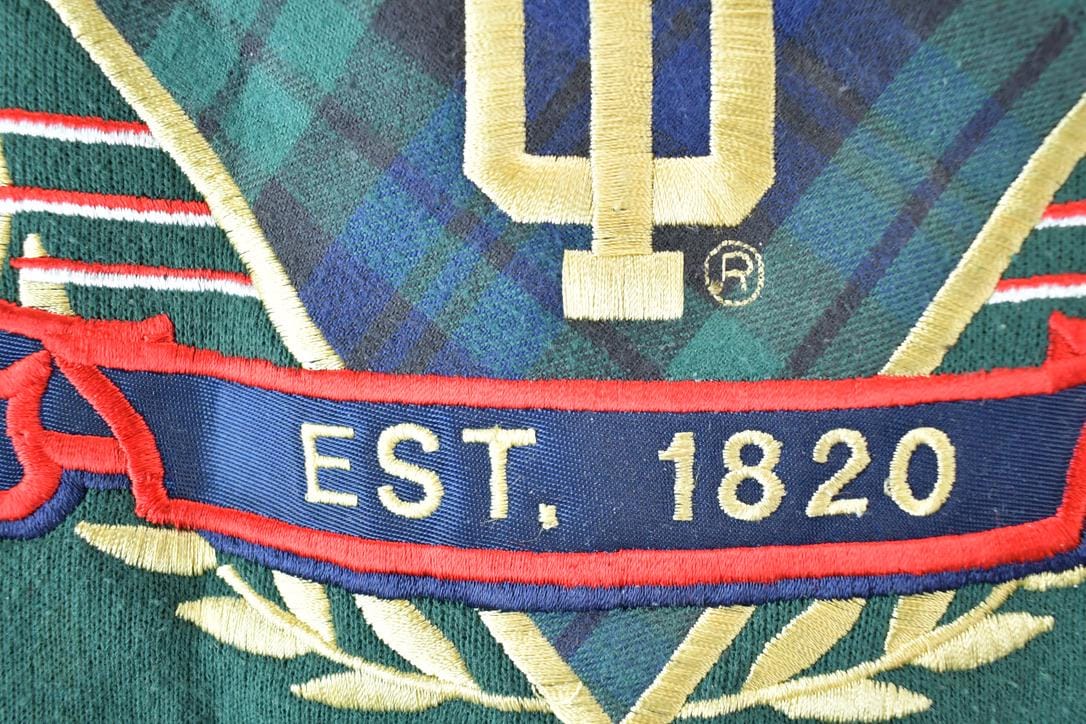 Vintage 1990s Indiana University Collegiate Crewneck Men's Medium - Image 5