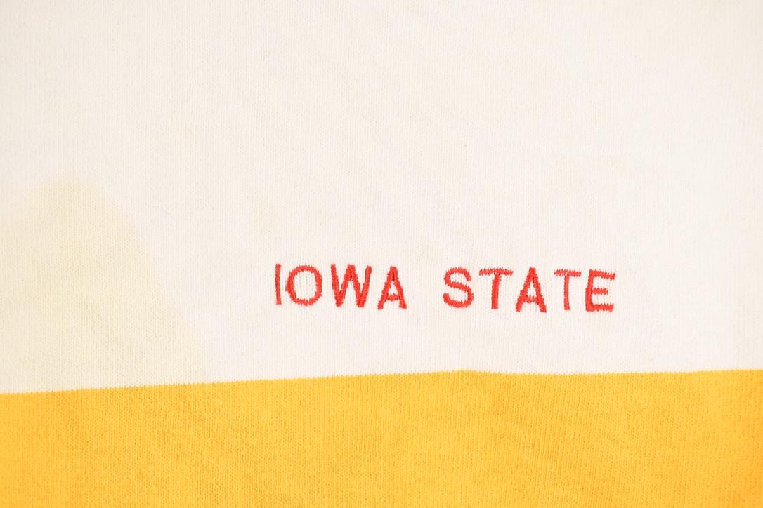 Vintage 1990s Iowa State Barbarian Rugby Crewneck Shirt Men's L - Image 3