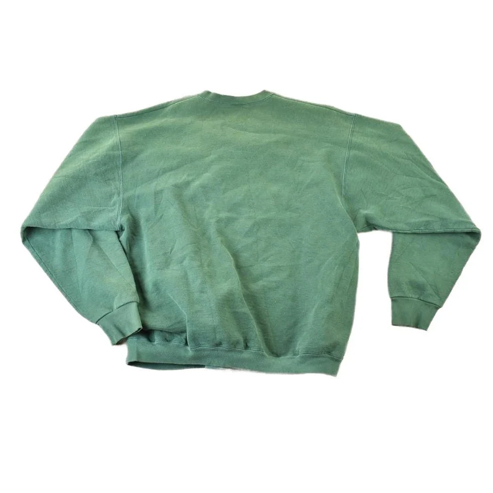 Vintage 1990s Ireland Embroidered Souvenir Crewneck Sweatshirt Made In USA Men's Large - Image 2