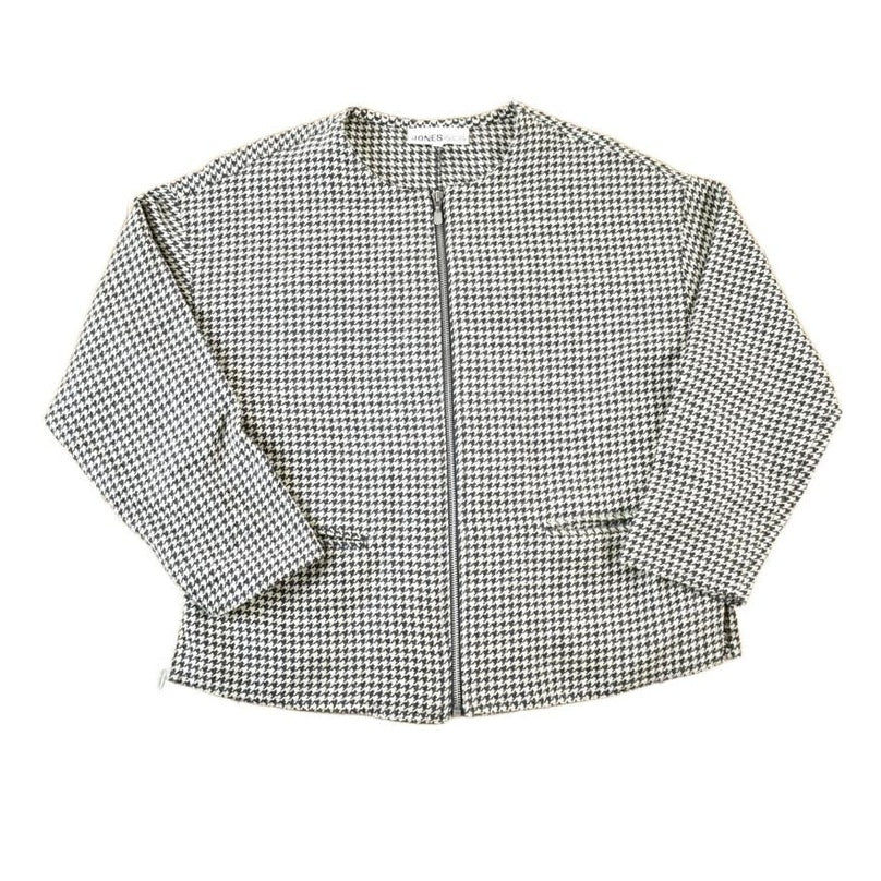 Vintage 1990s Jones And Co Knit Abstract Pattern Cardigan Sweater Mens L