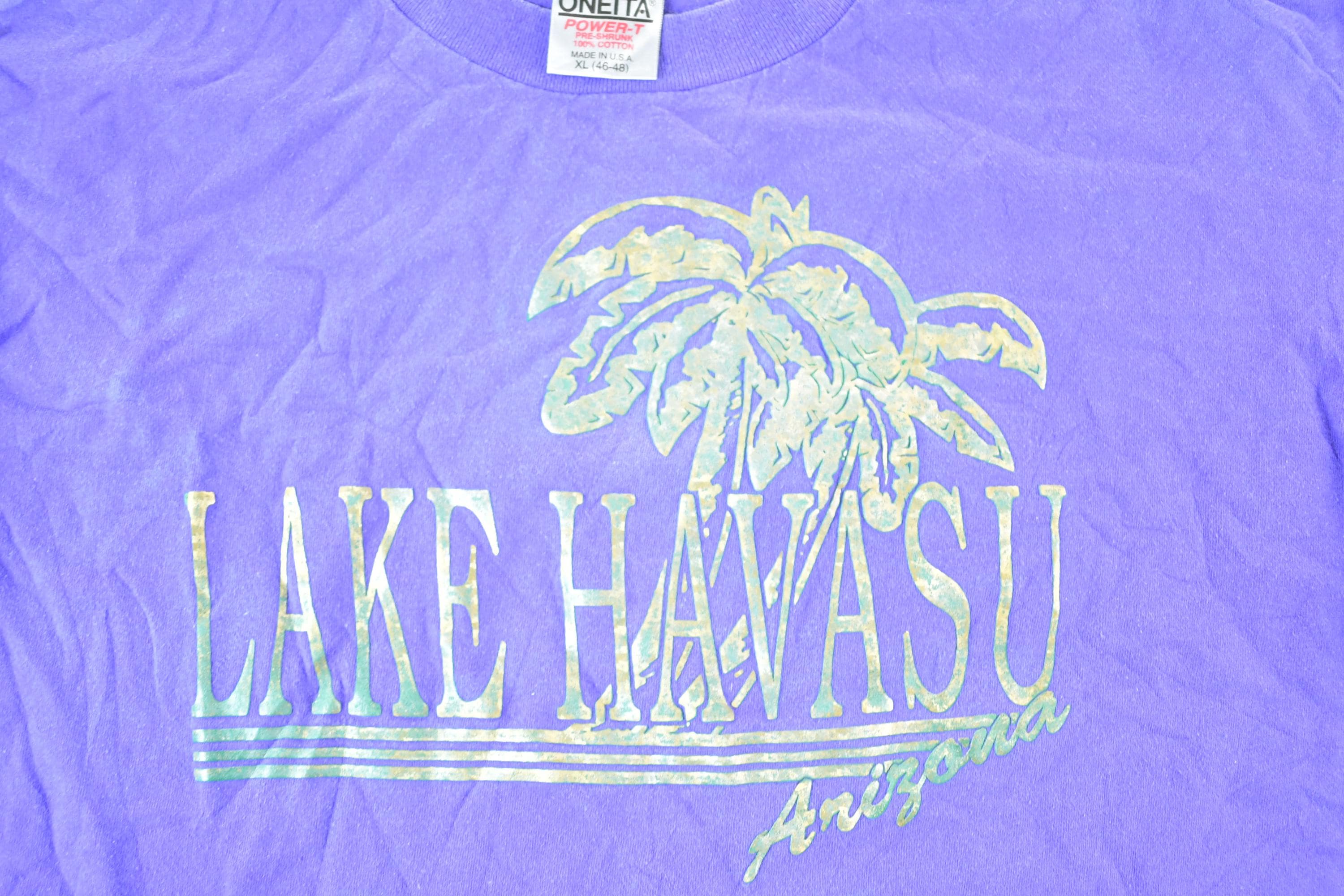 Vintage 1990s Lake Havasu Arizona Souvenir T-Shirt Mens XL - Image 3
