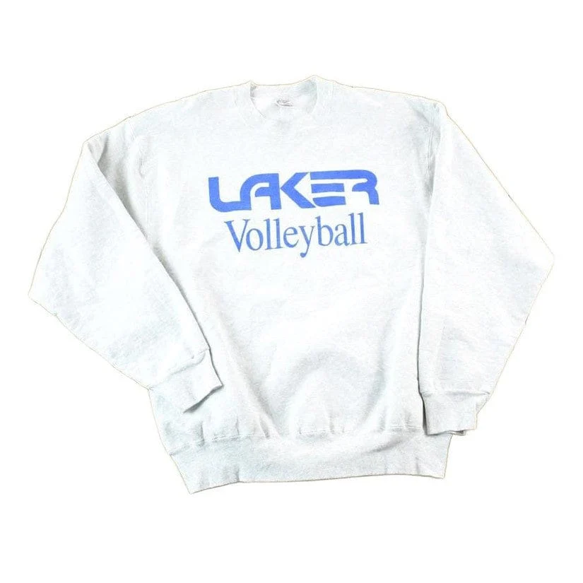 Vintage 1990s Laker Volleyball Mercyhurst College Crewneck Mens L - Image 2
