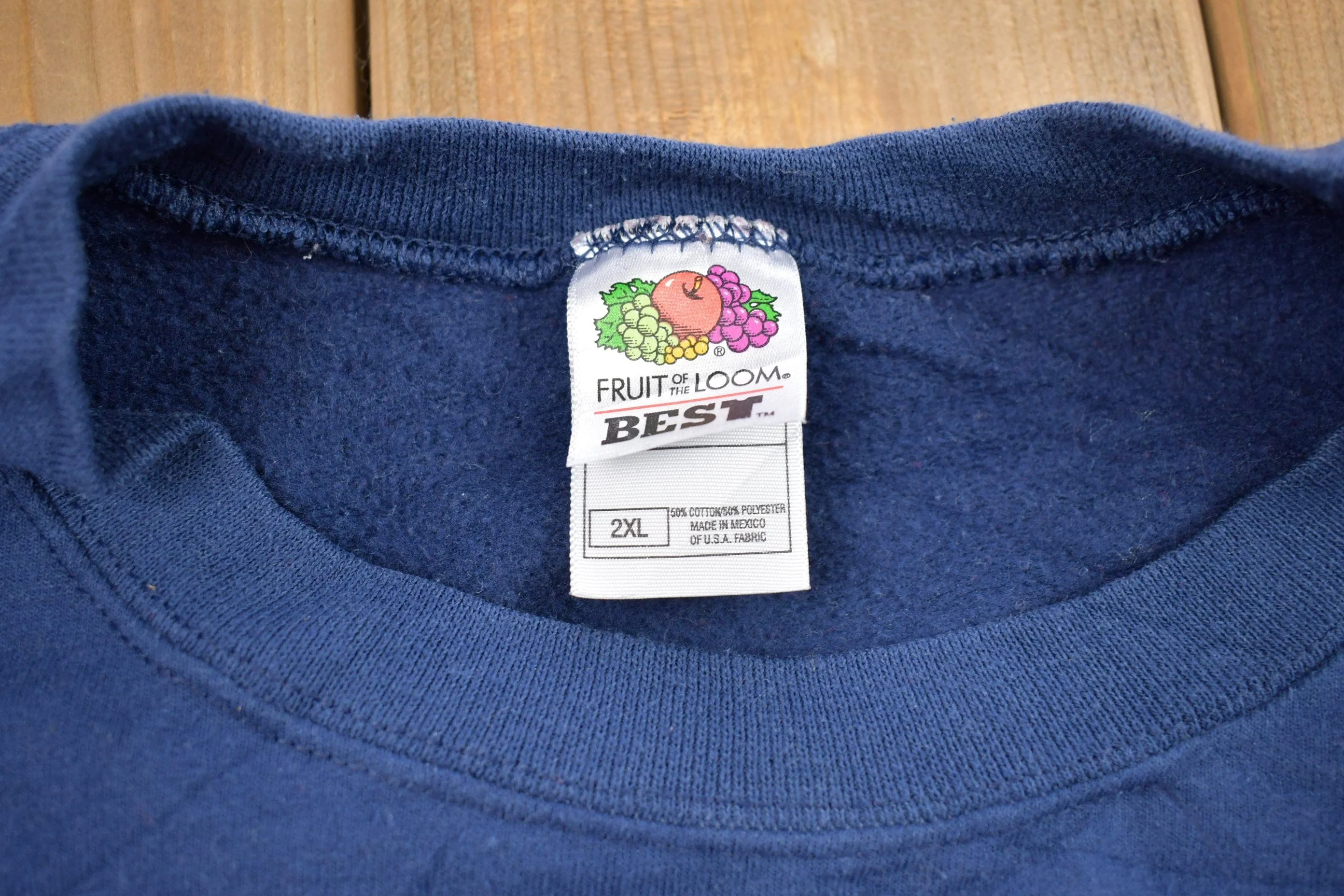 Vintage 1990s Laura Trayser Peace Theme Crewneck Sweater Men's 2XL - Image 3