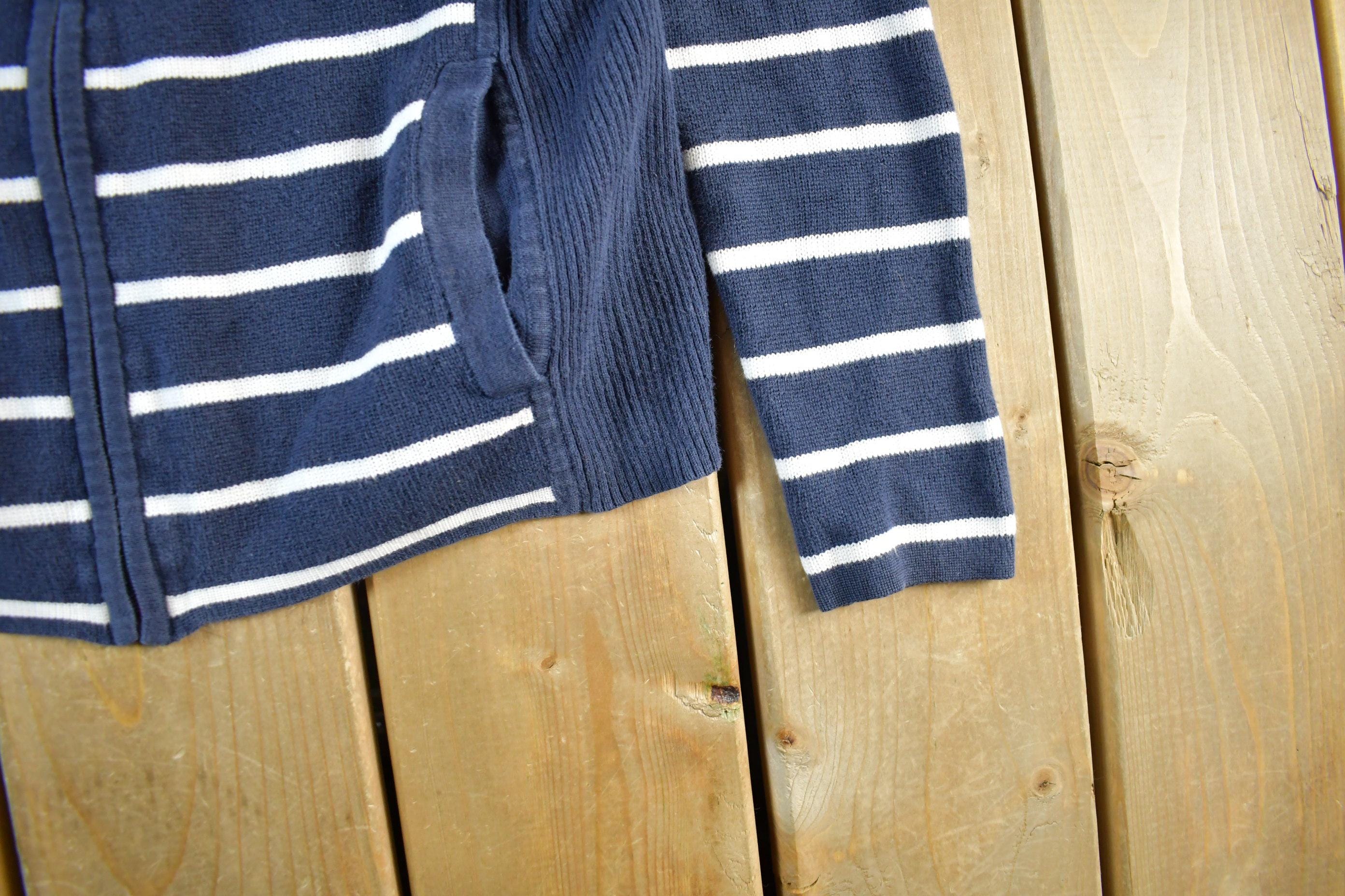 Vintage 1990s Lauren Ralph Lauren Active Knit Full Zip Sweater Women's Small - Image 3