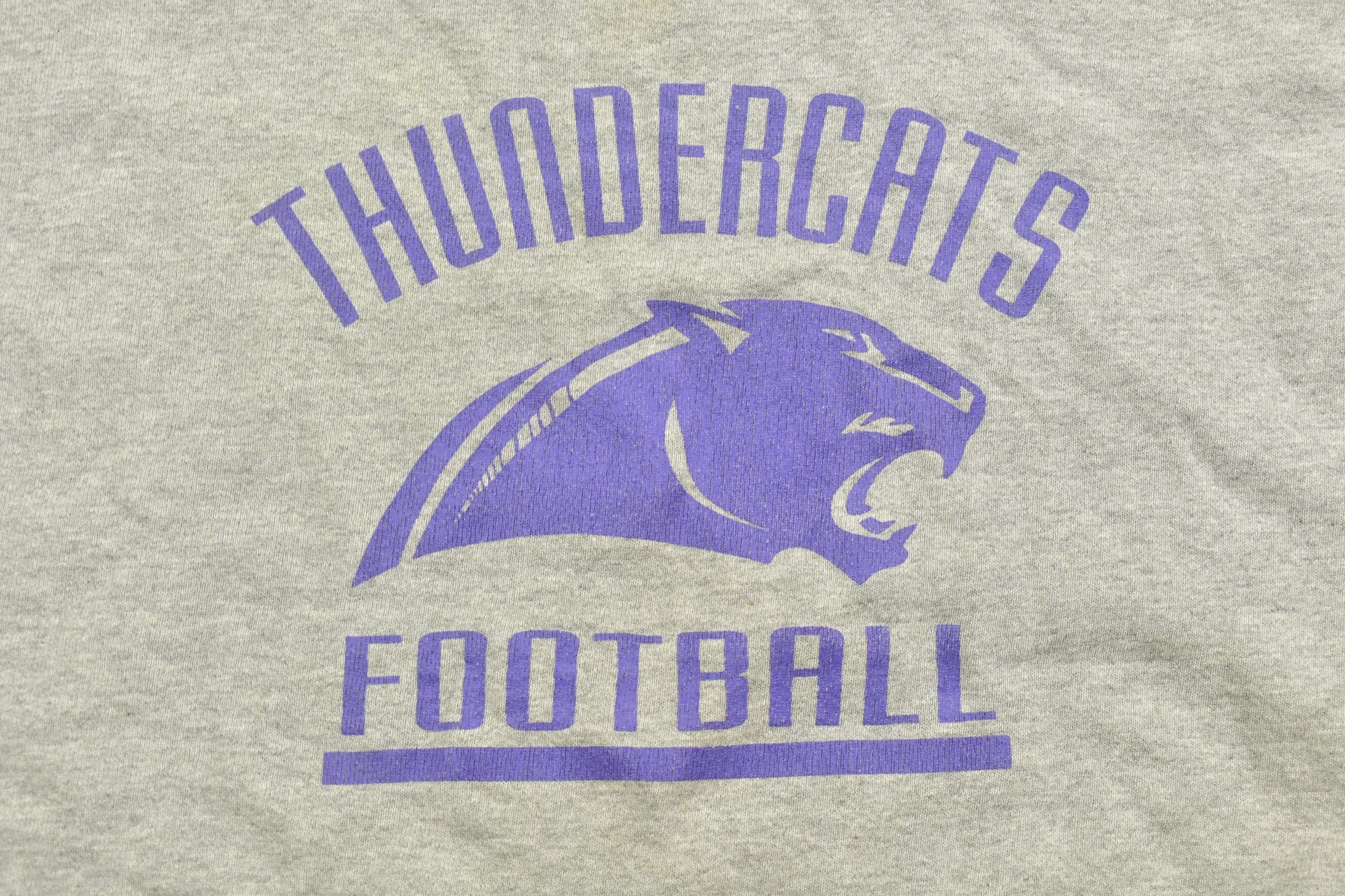 Vintage 1990s Lee Thundercats Football Crewneck Sweatshirt Men's XL - Image 3