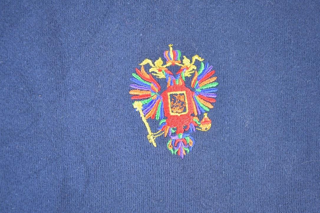 Vintage 1990s Lee Ultraweight Souvenir Crewneck Sweatshirt Made In USA Men's XL - Image 4