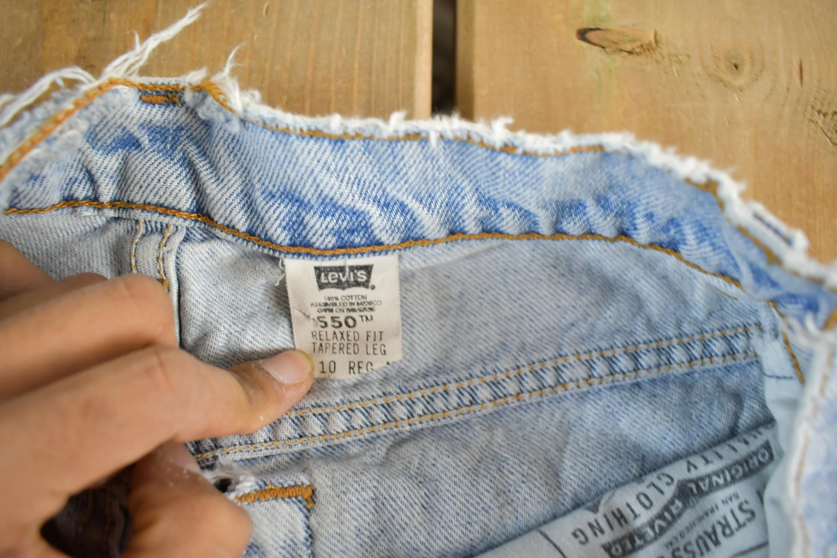 Vintage 1990s Levi's 550 Denim Jeans Women's 29 x 30 - Image 3